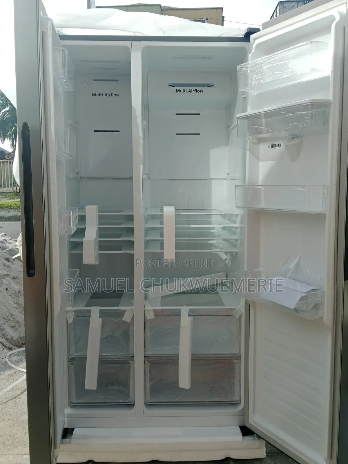 Hisense Inverter Side by Side Fridge With Dispenser 1year Warranty