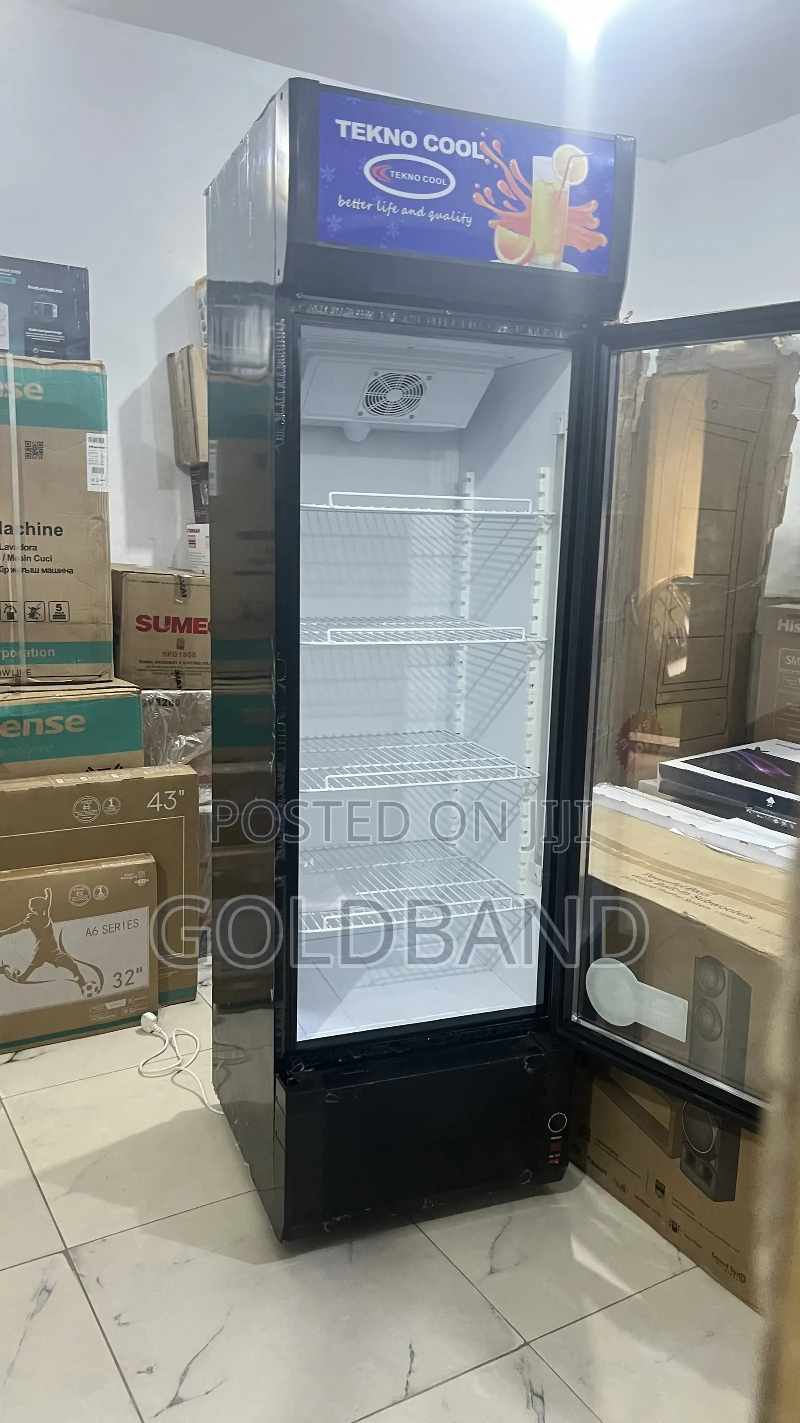Tecno Cool 365l Chiller – Stylish Display for Cold Drinks