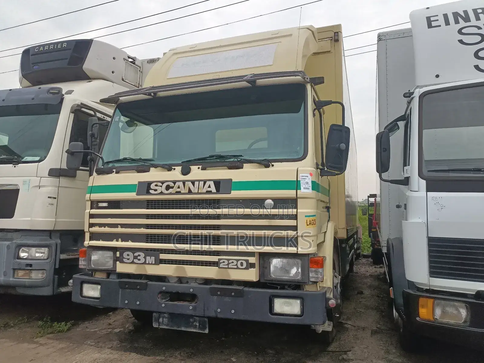 Scania Cargo Truck (Yellow)