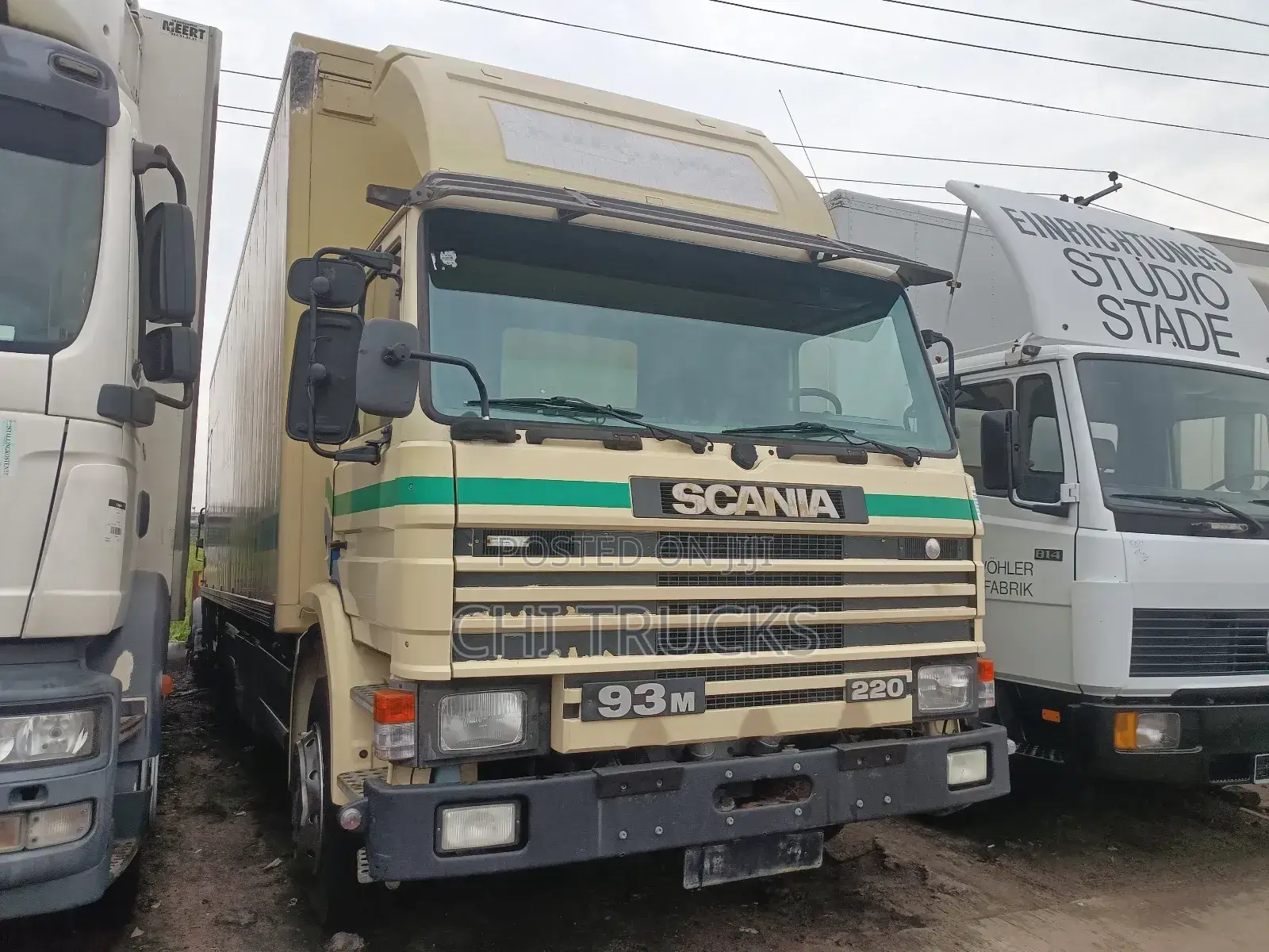 Scania Cargo Truck (Yellow)