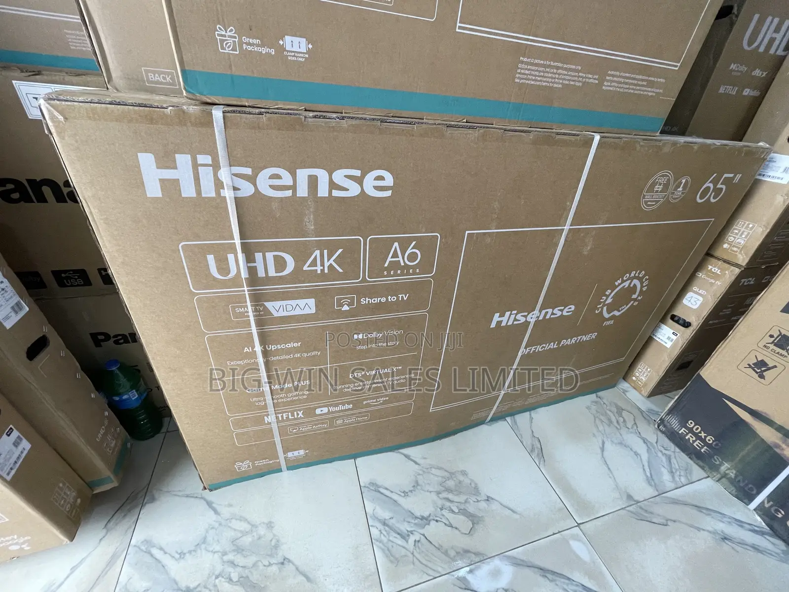 65” Hisense Smart Television