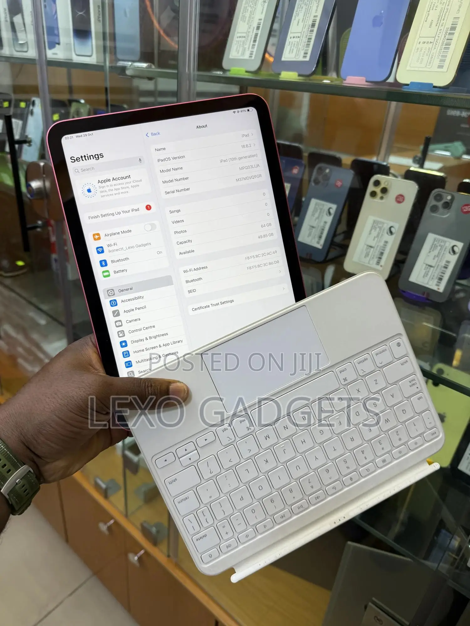 Apple iPad (2022) 64 GB Pink