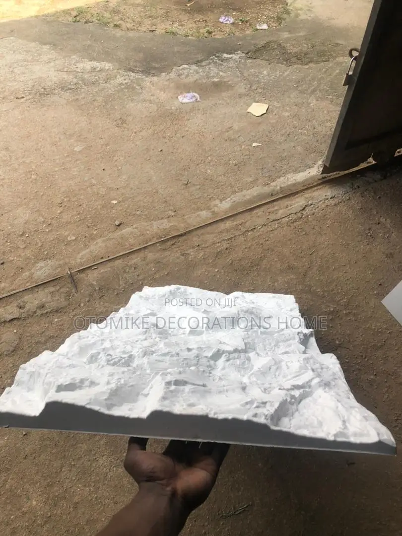 Pu Stone Wall Panels - White Color