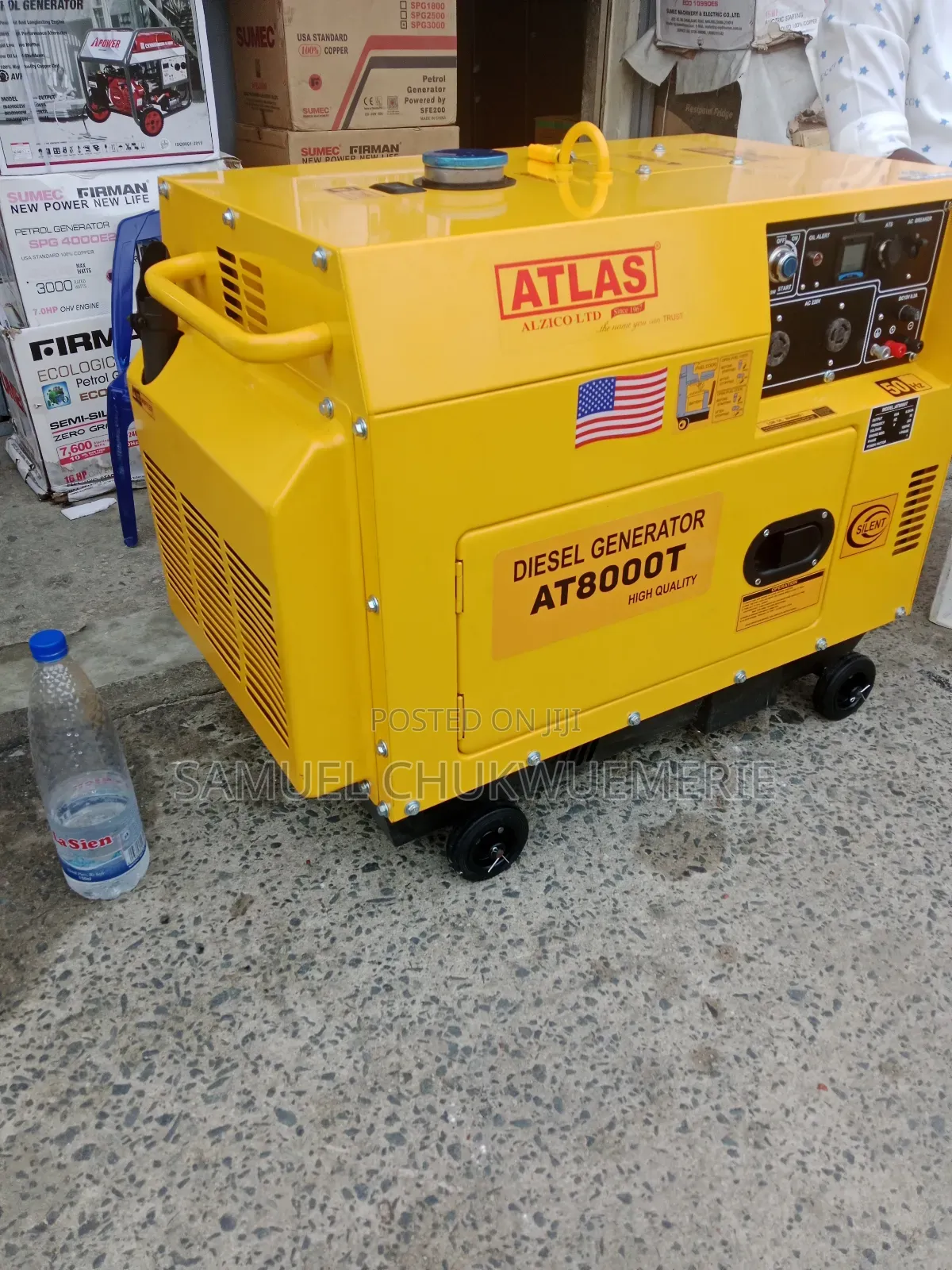 Atlas Diesel Generator 8kva Copper Coil