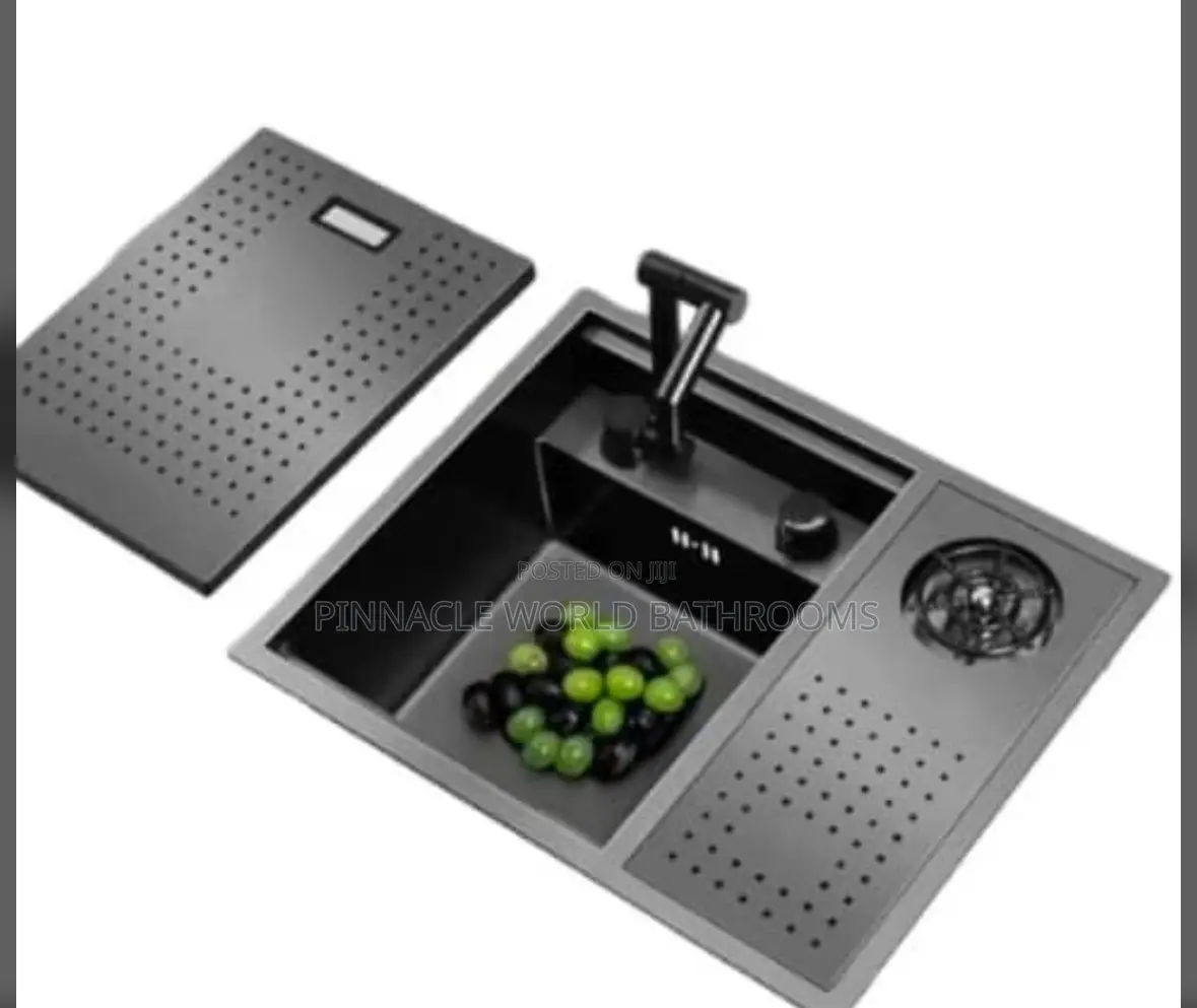England Island Kitchen Sink With Cup Washer