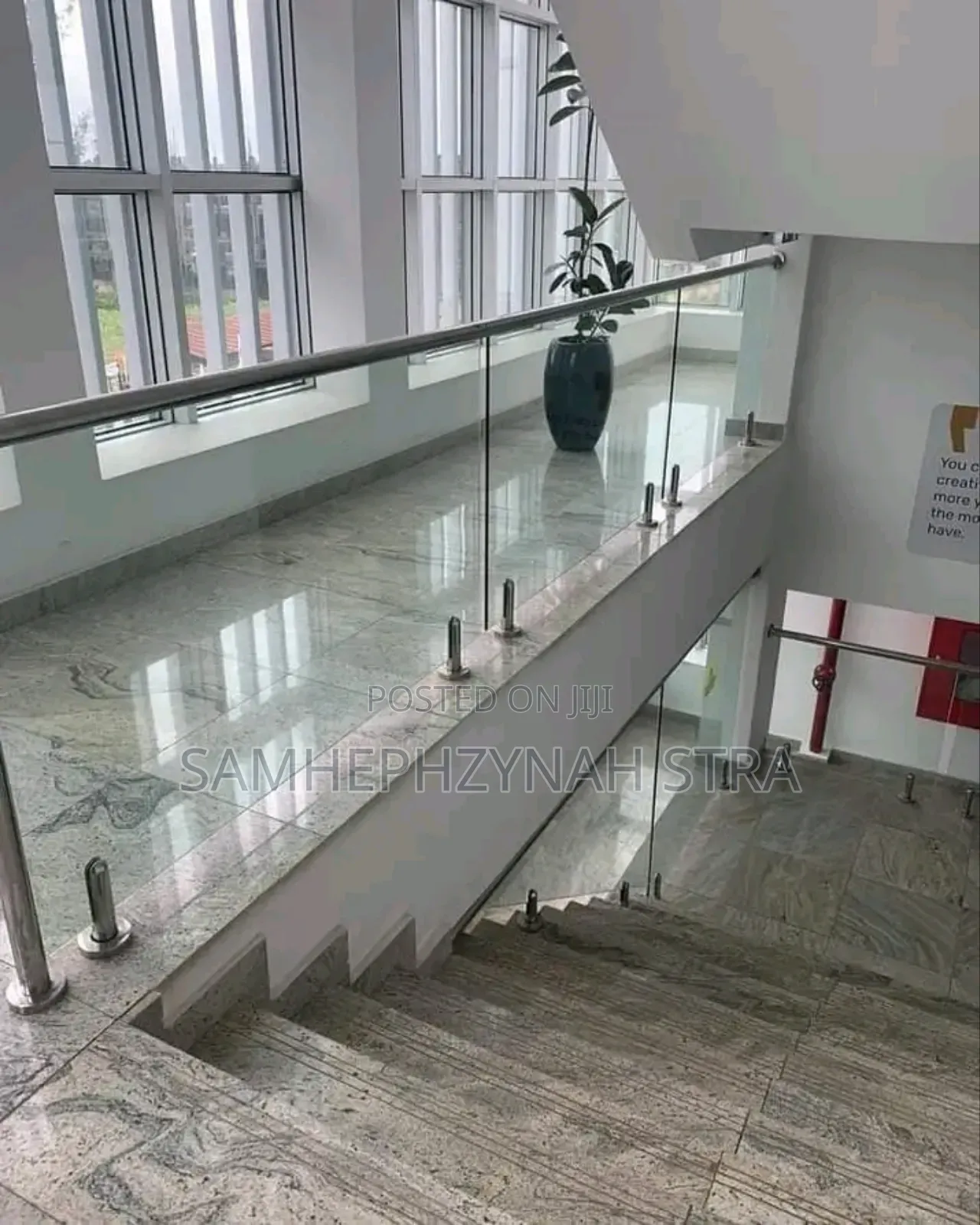 Stairs Case and Balconies