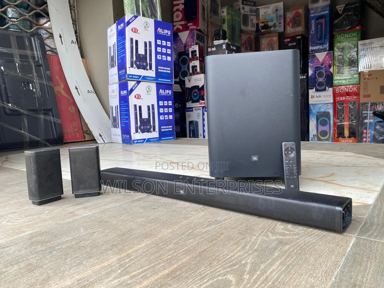 JBL 5.1 Soundbar With Detachable Wireless Speakers