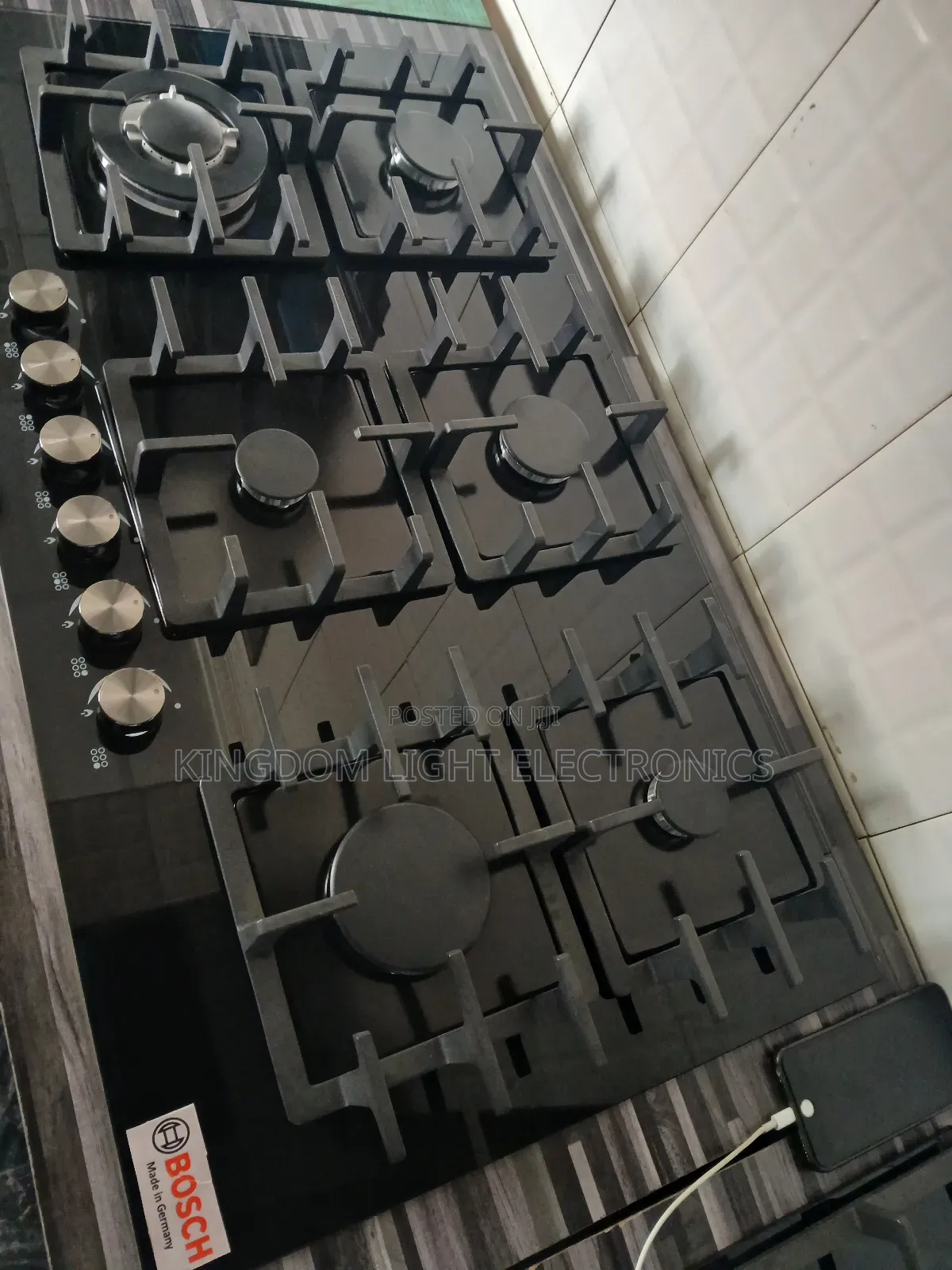 Bosch Inbuilt 6 Burners All Gas Cooker 60x90cm 100% Copper.