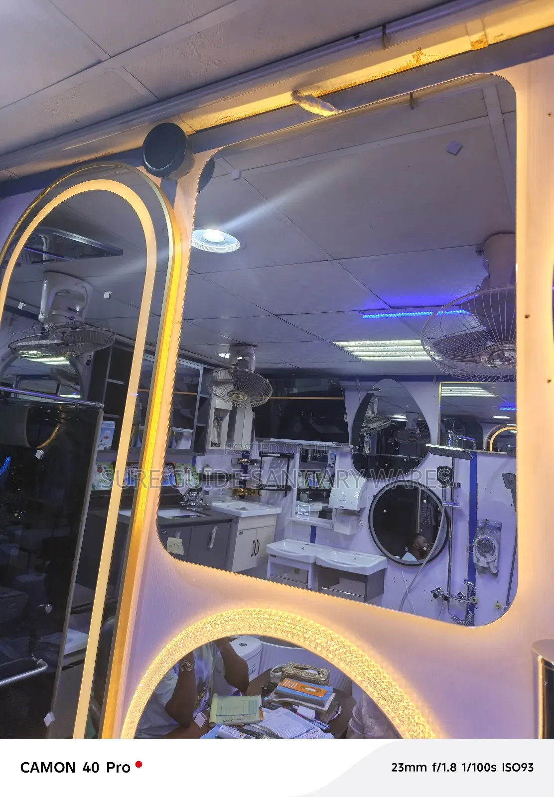 Bathroom Led Mirror (Square Shape)