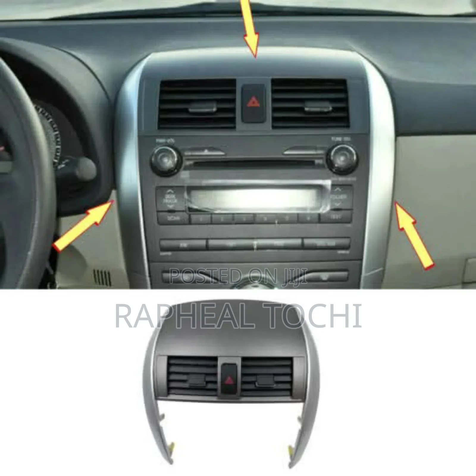 Dashboard A/C Air Vent Grille For 2007-2013 Toyota Corolla