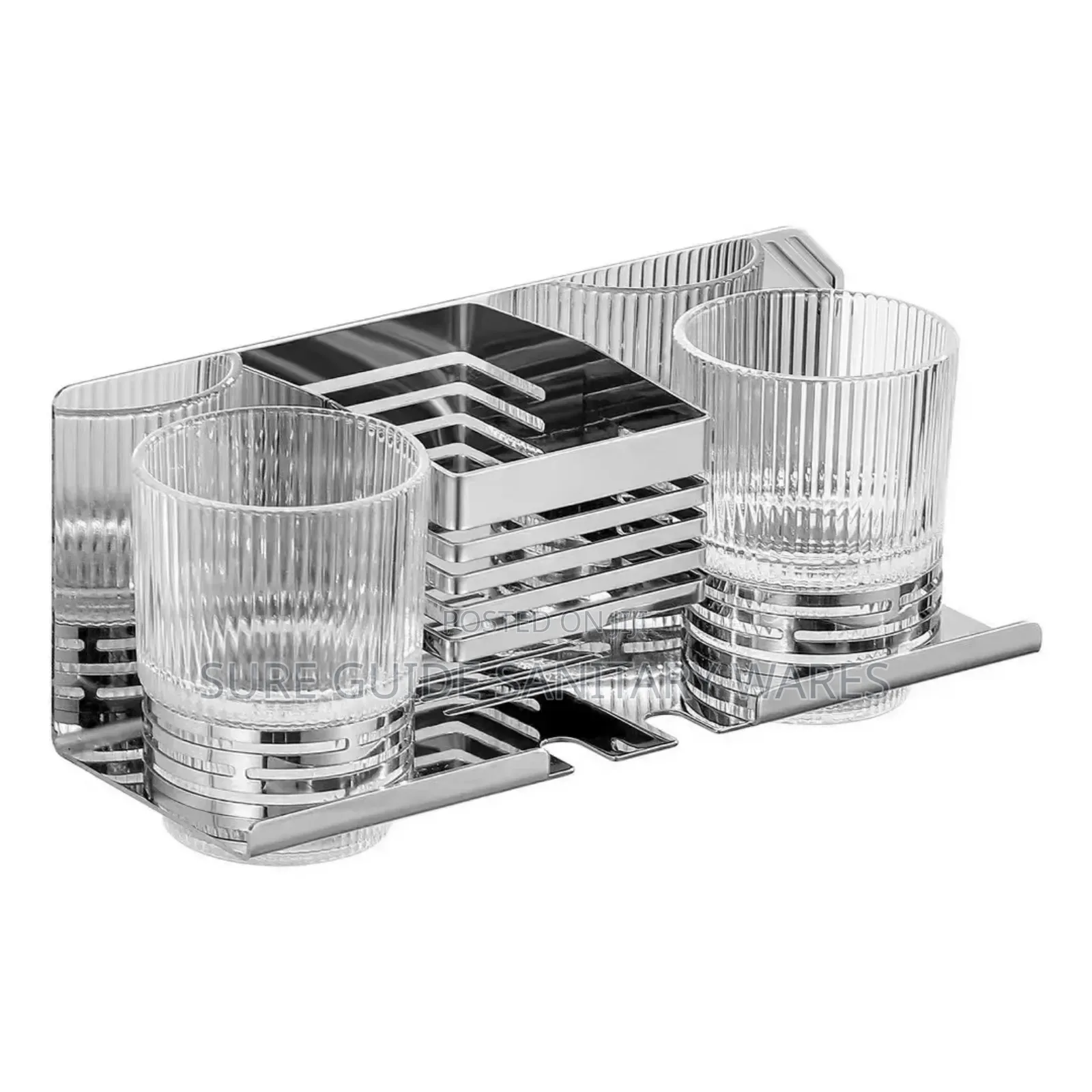 304 Stainless Steel Toothbrush Cup Holder