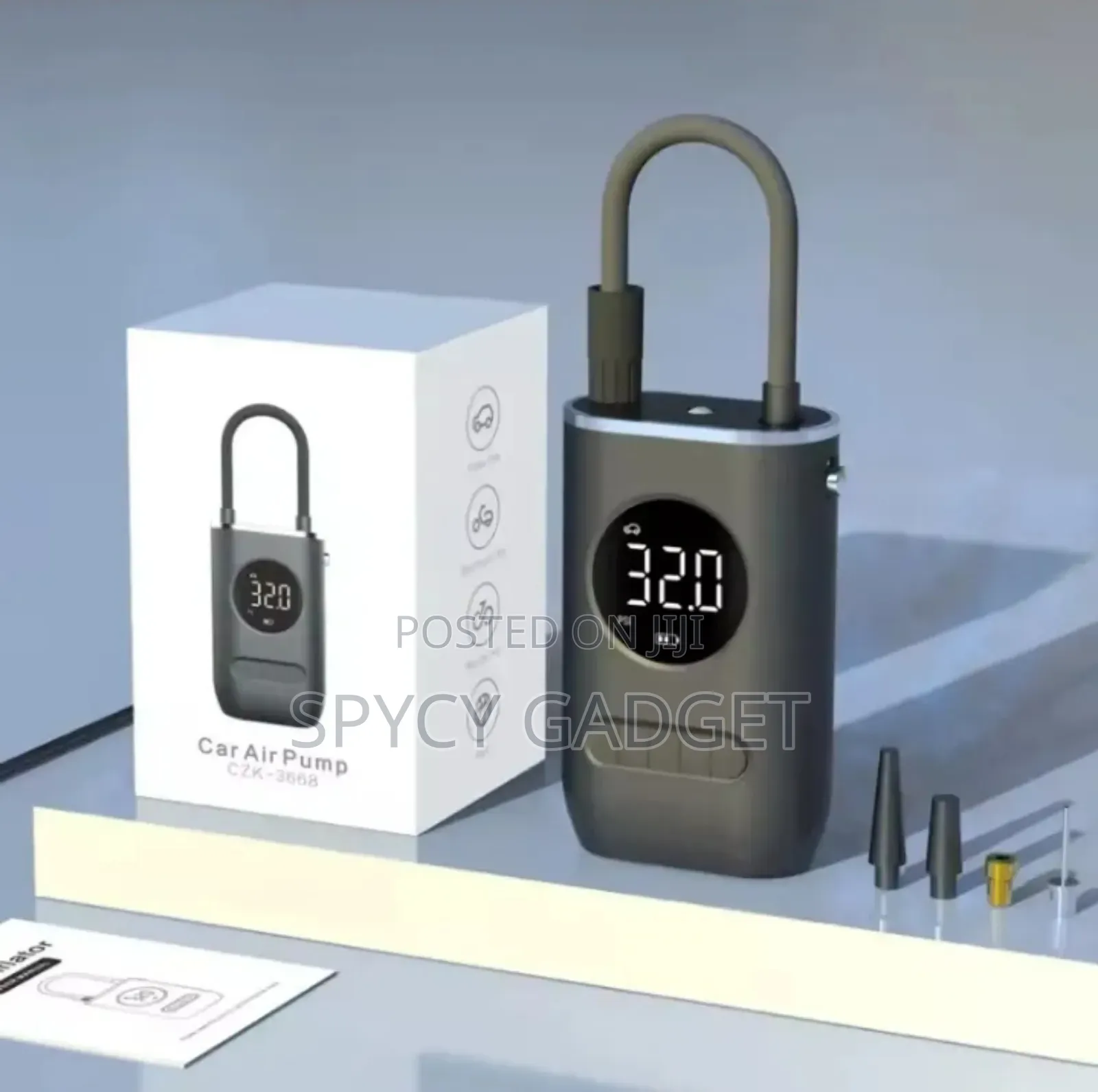 Intelligent Rechargeable Car Tire Air Pump