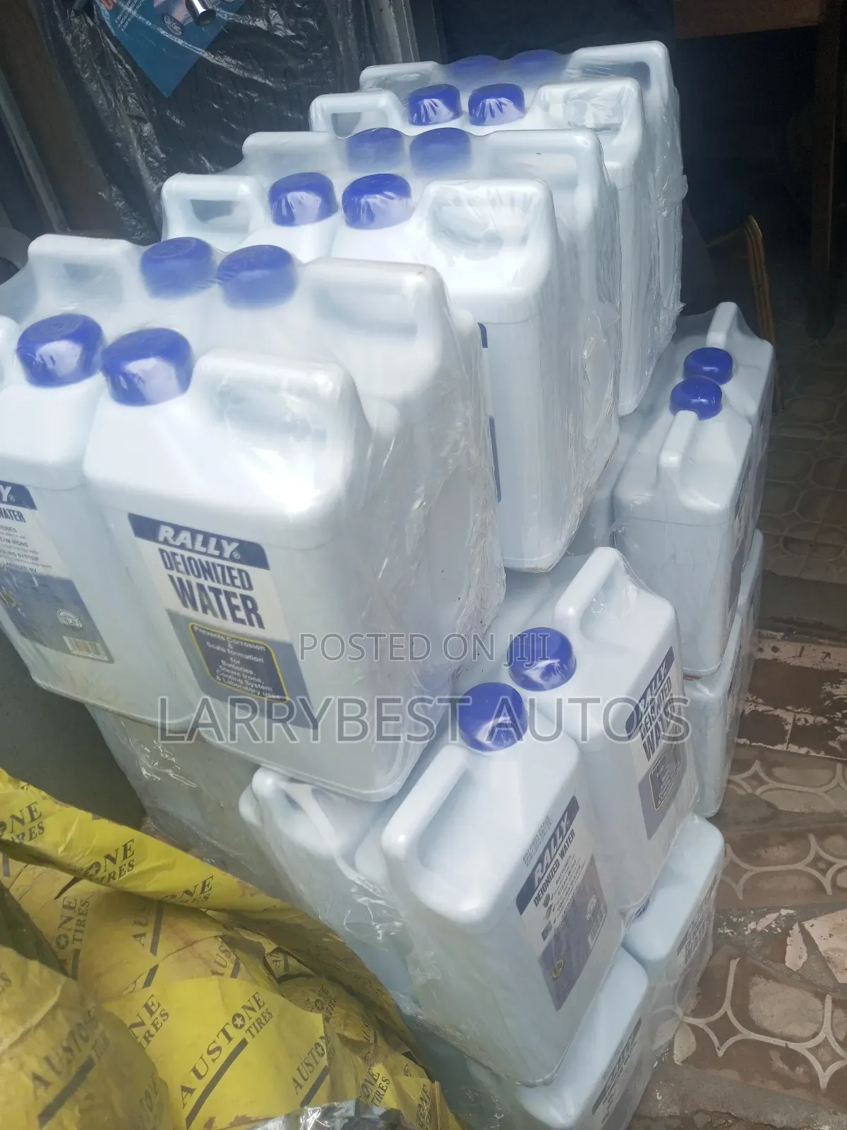Rally Deionized Water 4l 4000ml