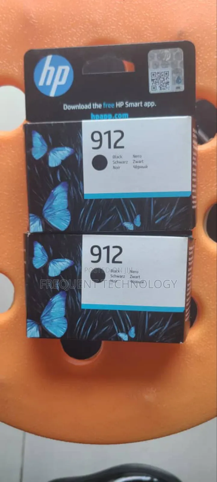 Hp 912 Black Original Ink Cartridges (3yl80ae)