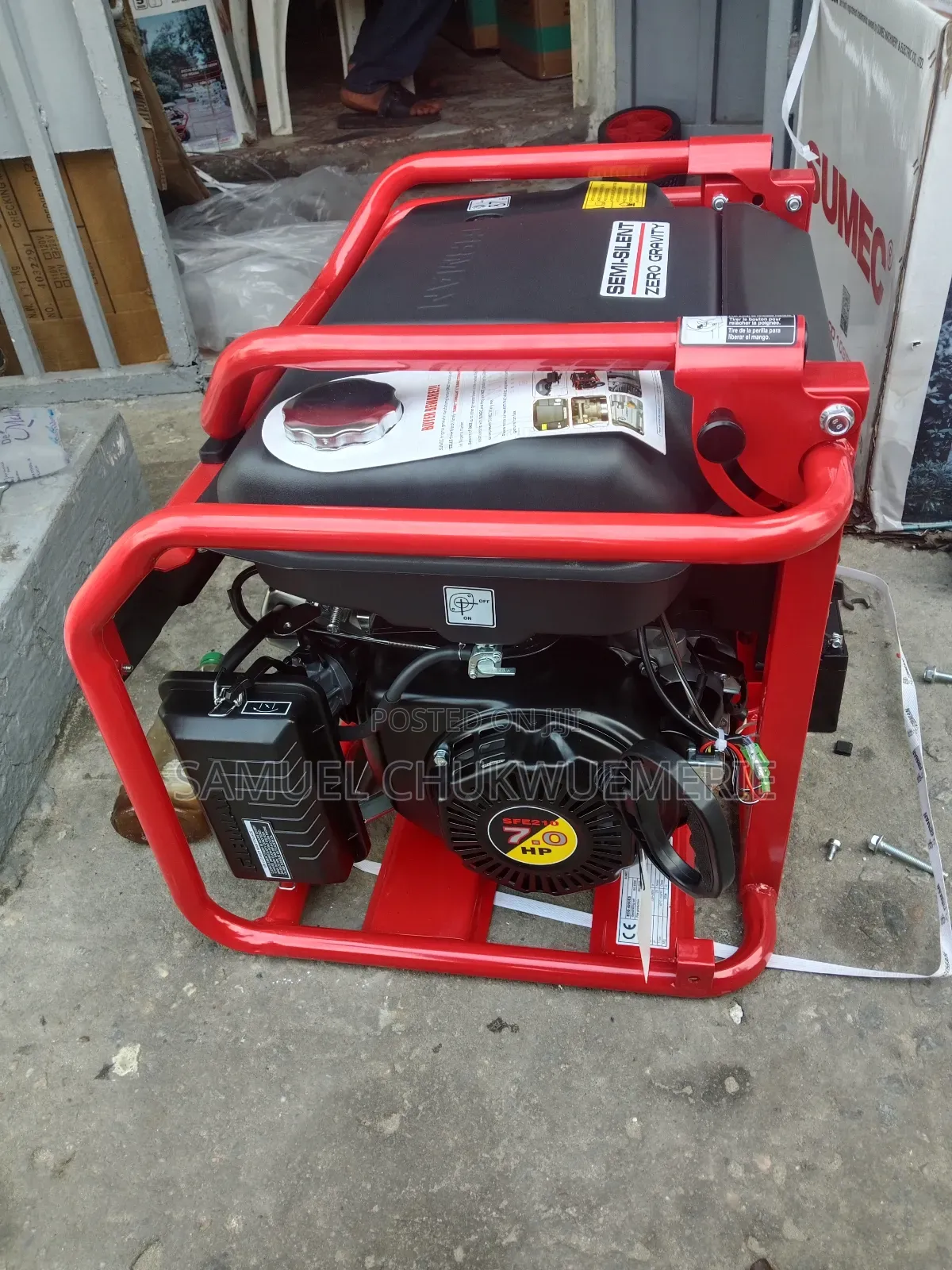 Firman Gasoline Generator Eco4990e2 Copper Coil