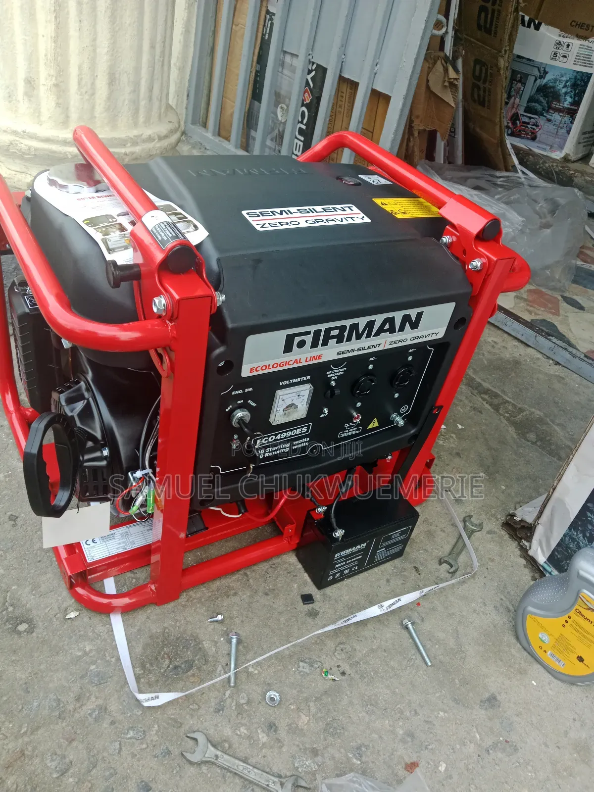 Firman Gasoline Generator Eco4990e2 Copper Coil