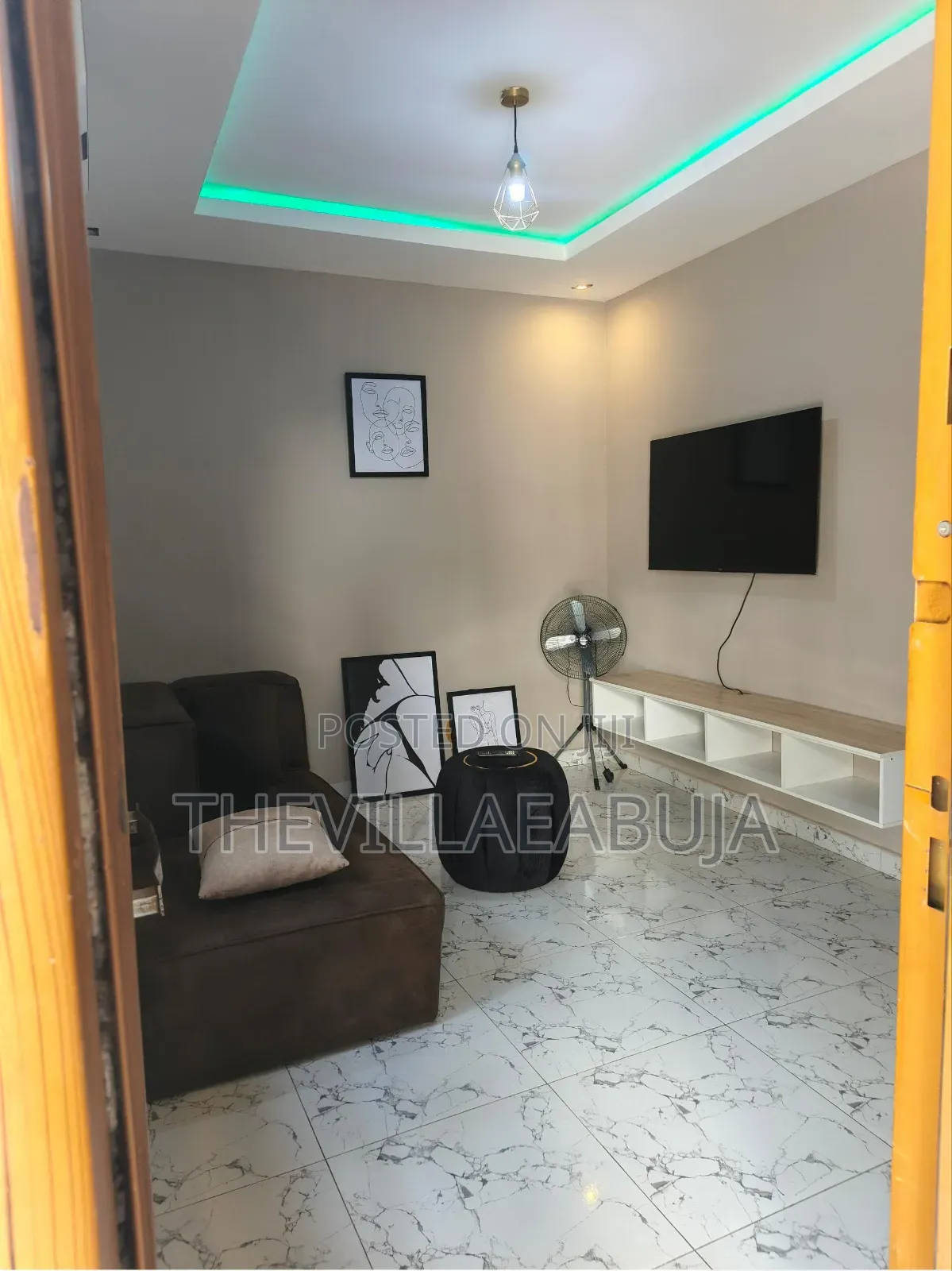 Furnished 1bdrm Apartment in The Villa Residence, Lugbe District