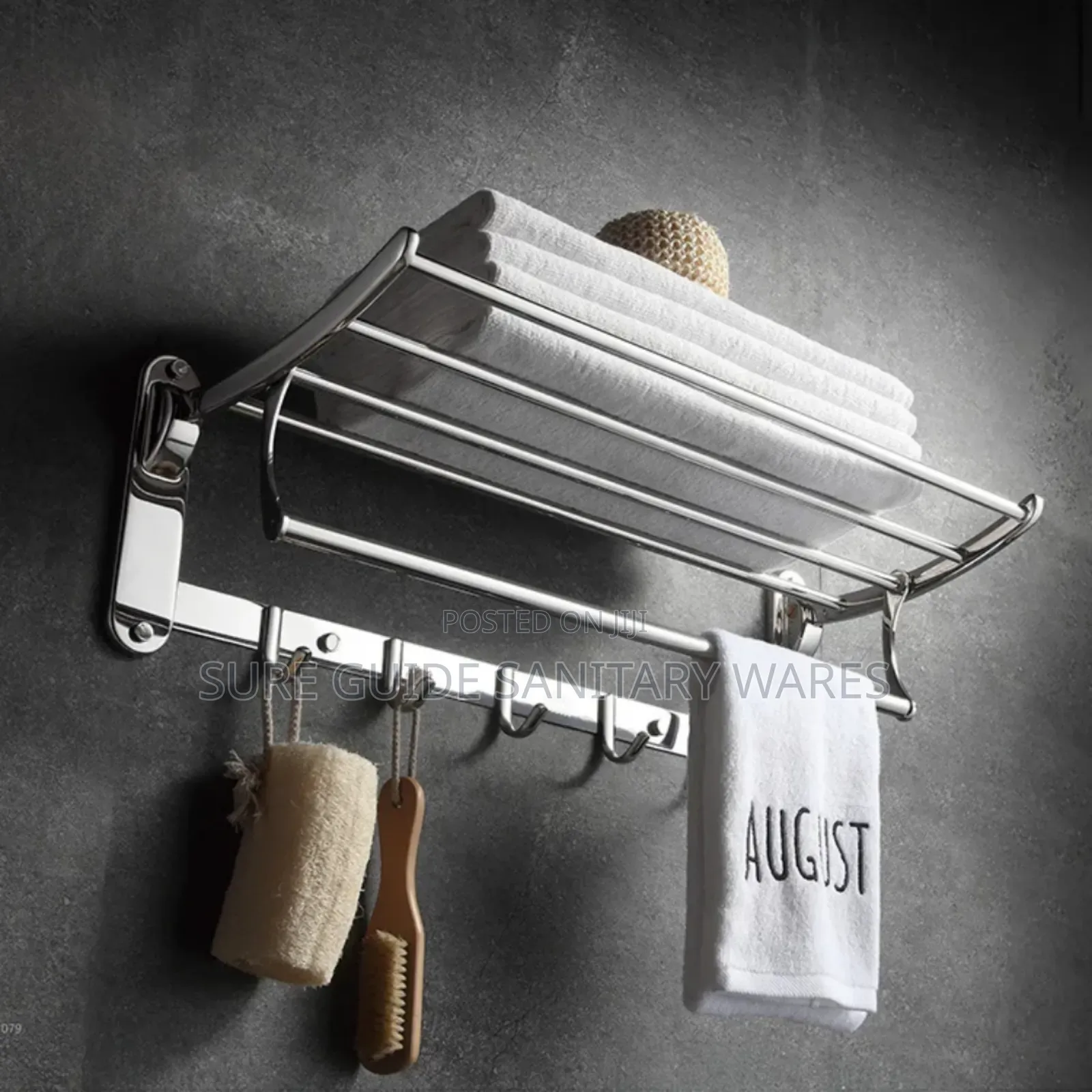 Multiple Layer Stainless Steel Bathroom Towel Racks