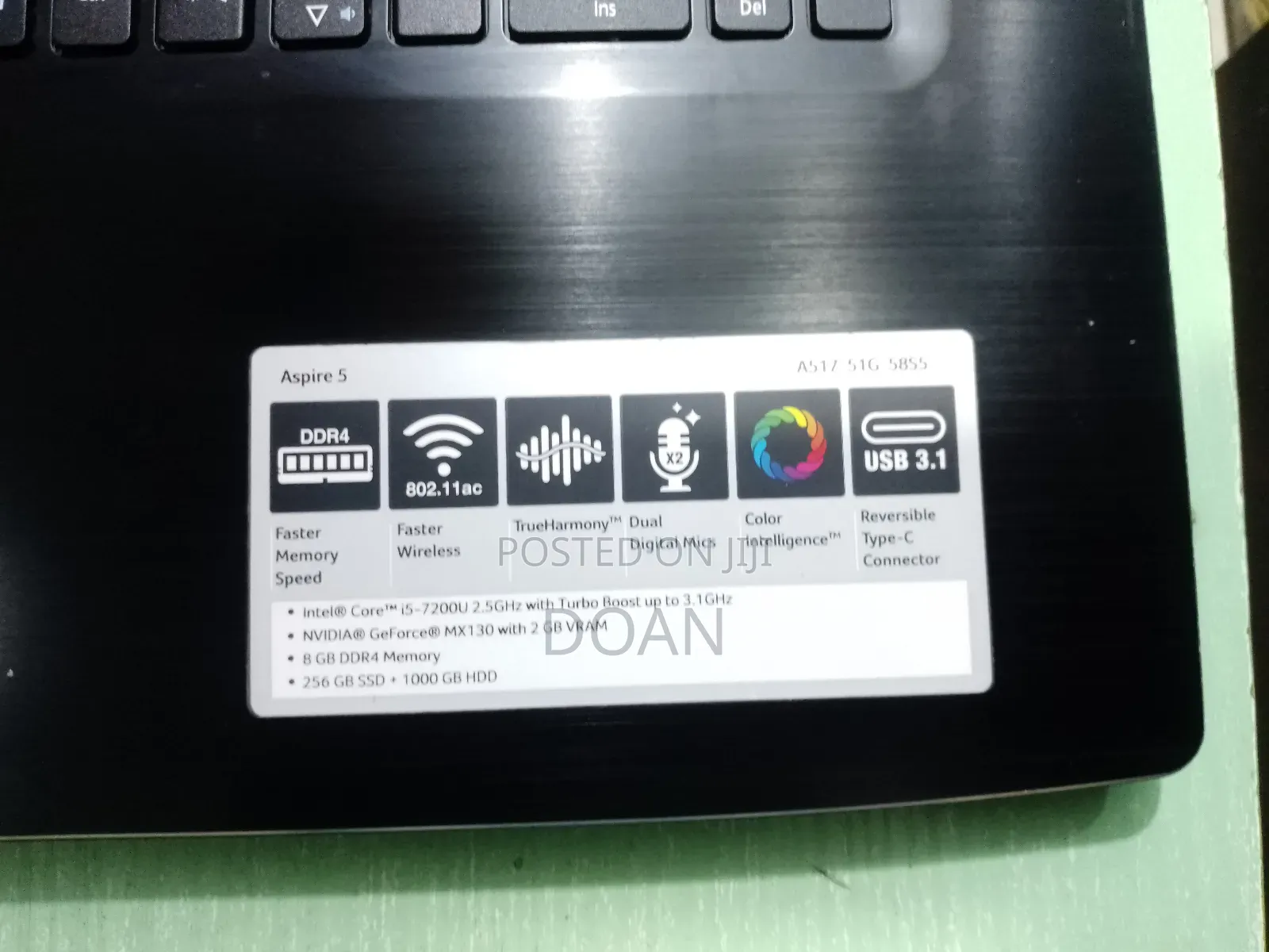Laptop Acer Aspire 5 8GB Intel Core i5 SSD 256GB