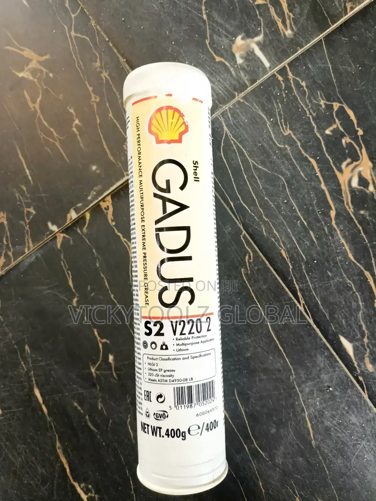 Shell Gadus Tube High Pressure Lithium Grease S2 V220 2