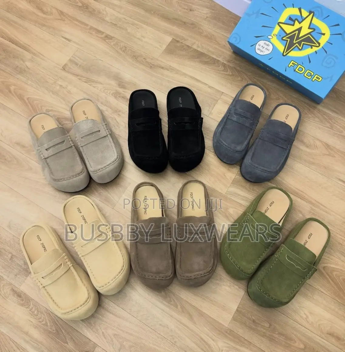 Men’S Suede Mule