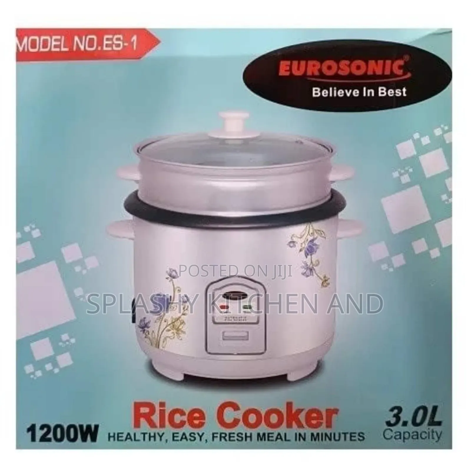 Eurosonic Rice Cooker - 1200w - 3l