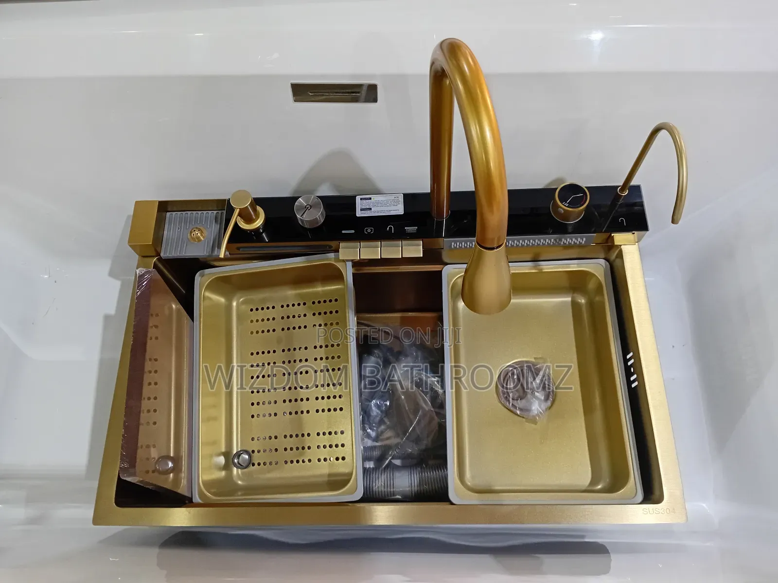 Executive Kitchen Sink With Led Lights