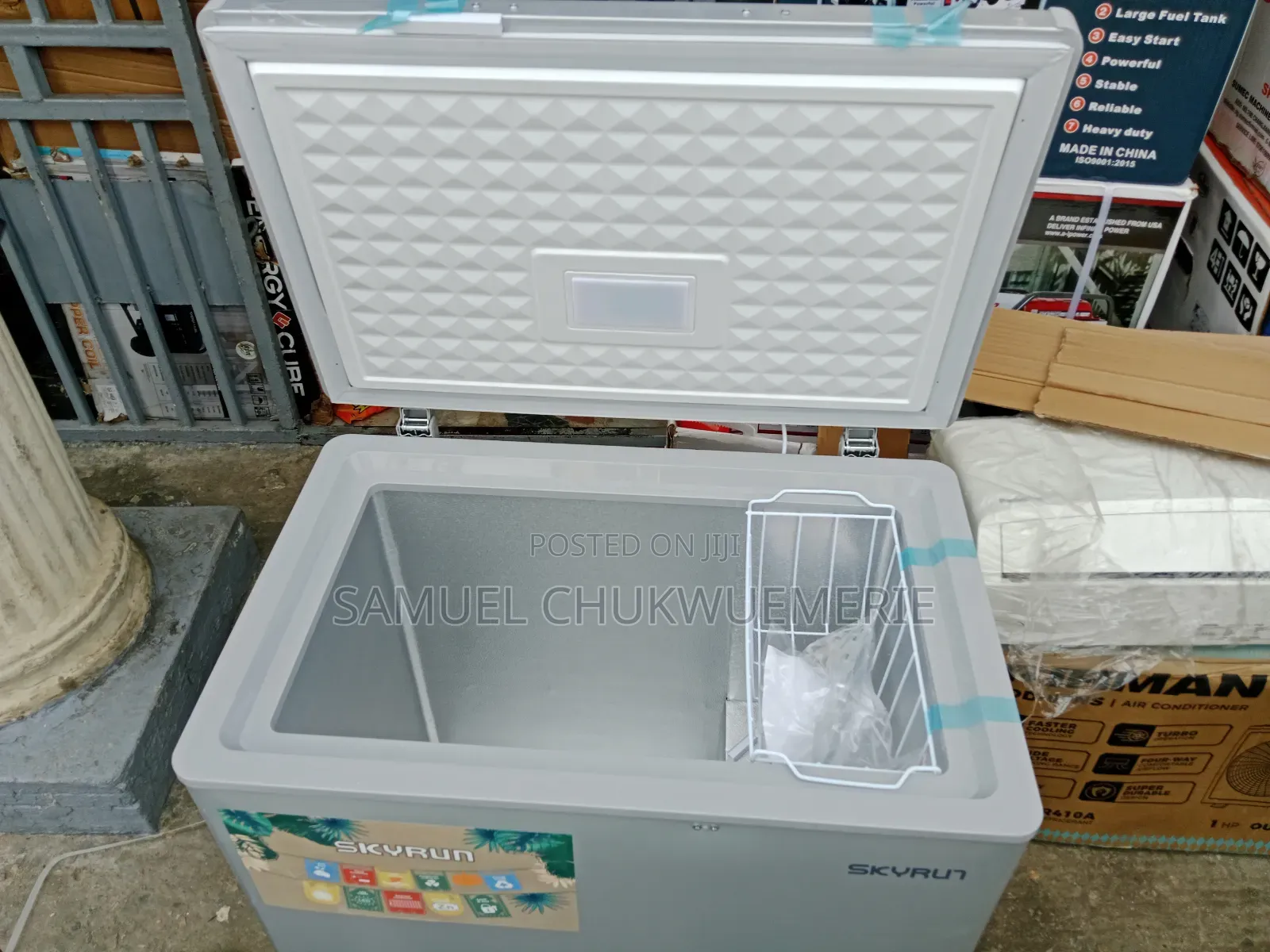 Skyrun Chest Freezer 155l Low Voltage 3years Warranty