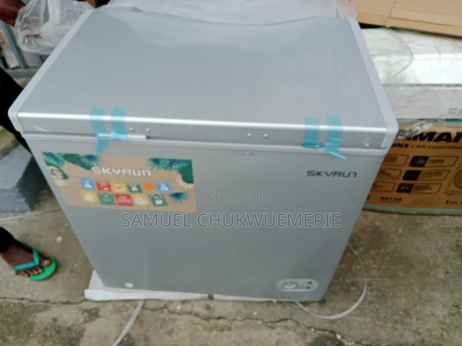 Skyrun Chest Freezer 155l Low Voltage 3years Warranty
