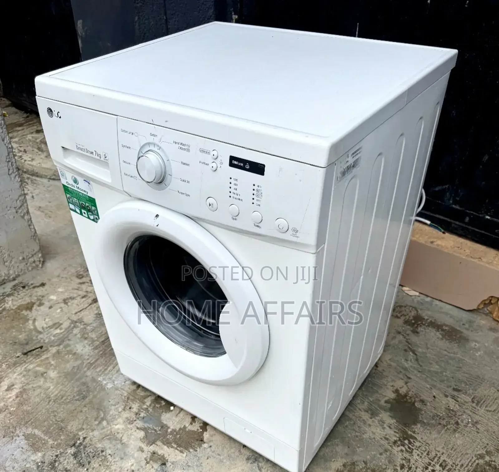 Inverter Drive Lg 7kg Washing Machine + 6 Months Warranty