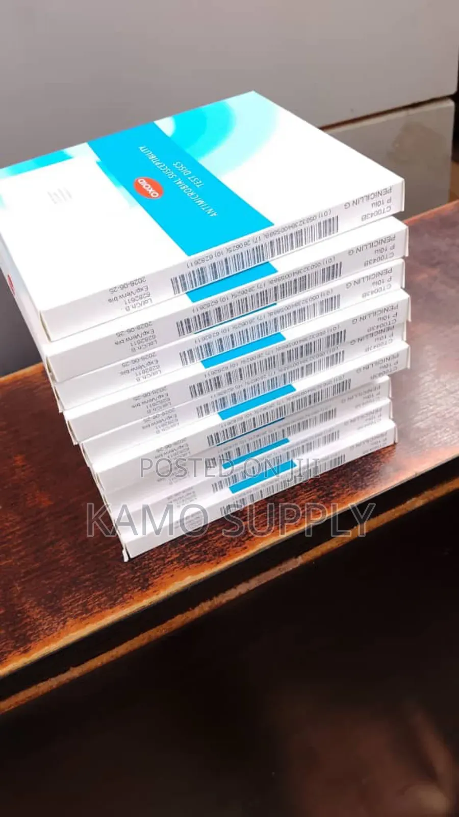 Oxoid Antibiotics Discs (Antimicrobial Susceptibility Test)250vials/Pk