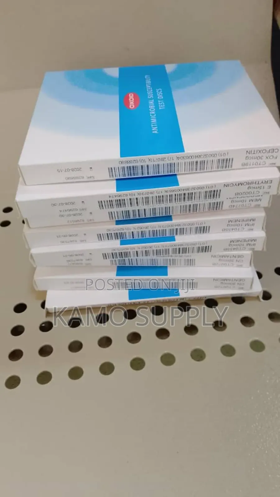 Oxoid Antibiotics Discs (Antimicrobial Susceptibility Test)250vials/Pk