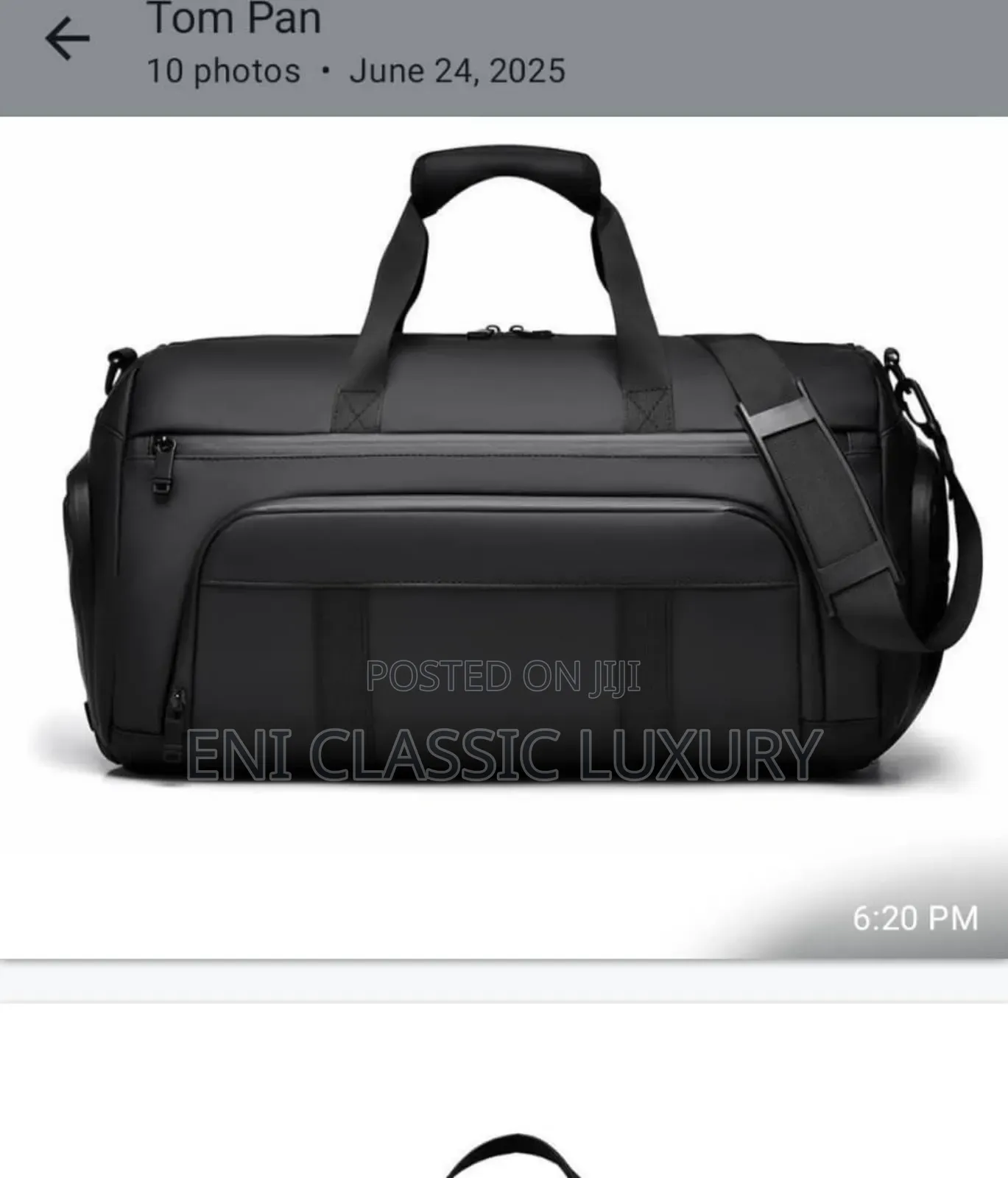 Super High Quality Luxury Cargo Duffle Bags Well Banded