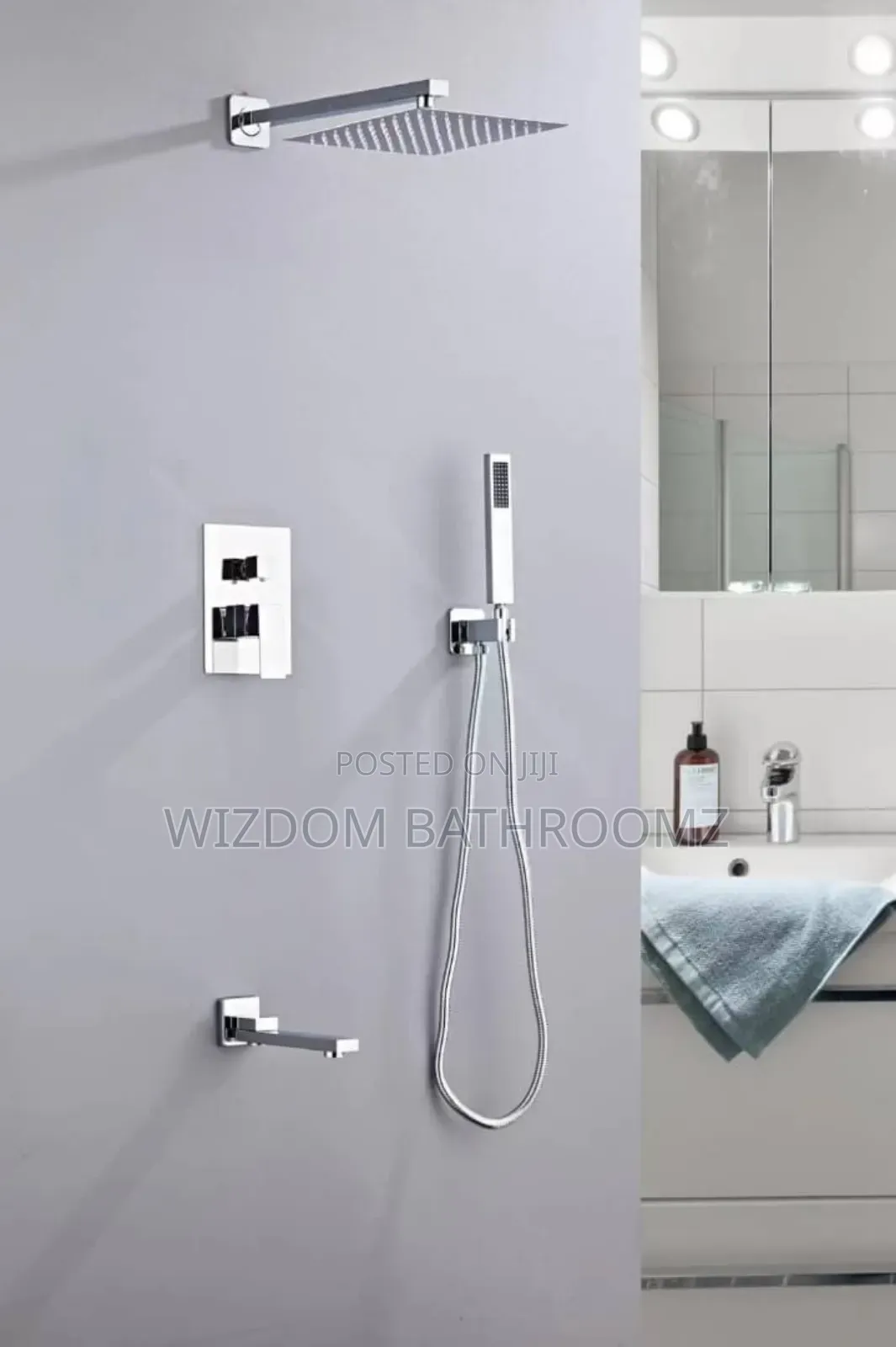 Conduit Shower Mixer
