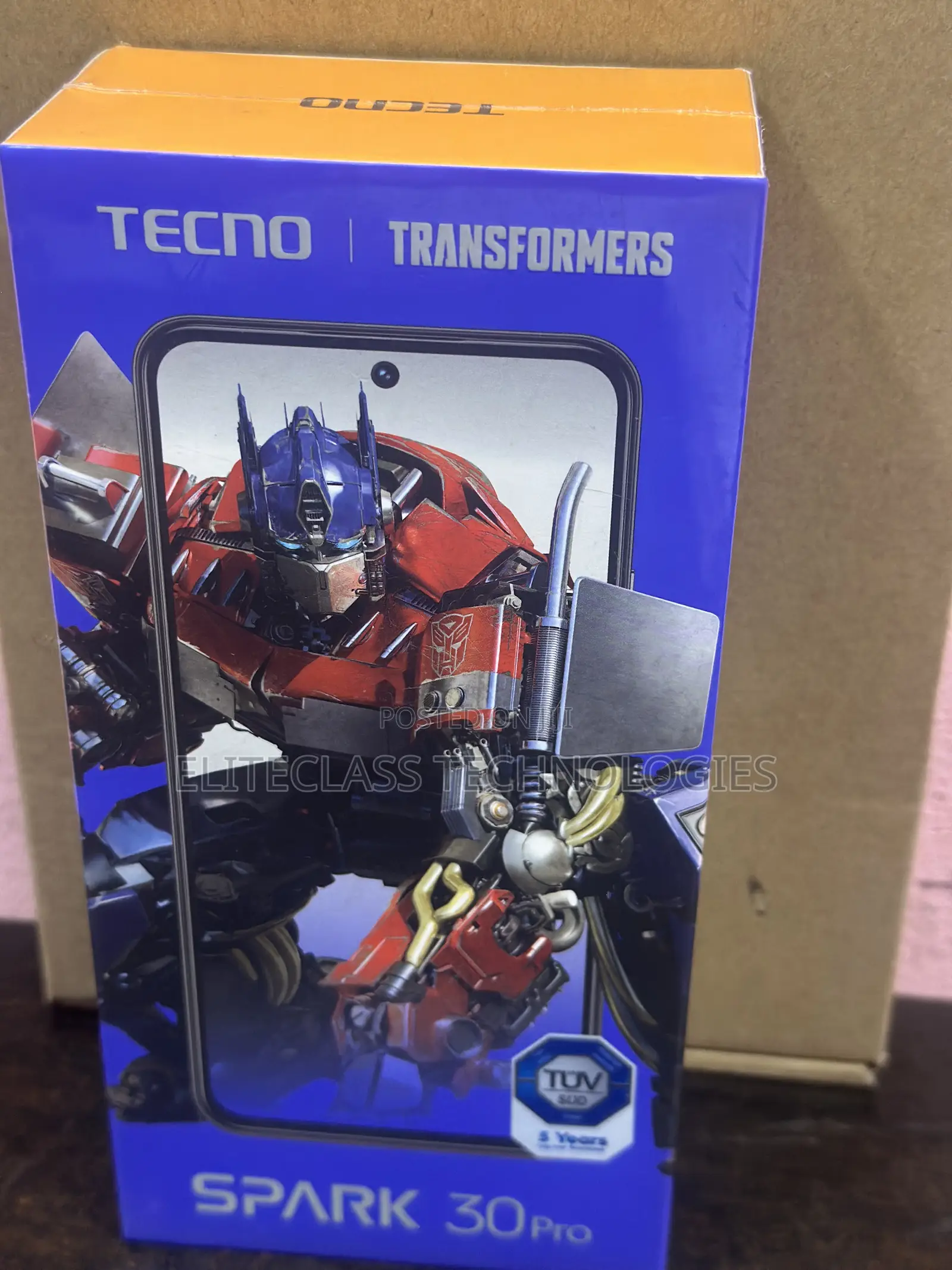 New Tecno Spark 30 Pro 256 GB Black
