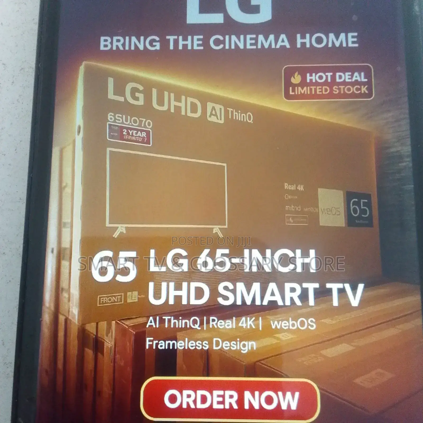 65 Inches Smart Tv Home Dashboard Real With Homekit Web
