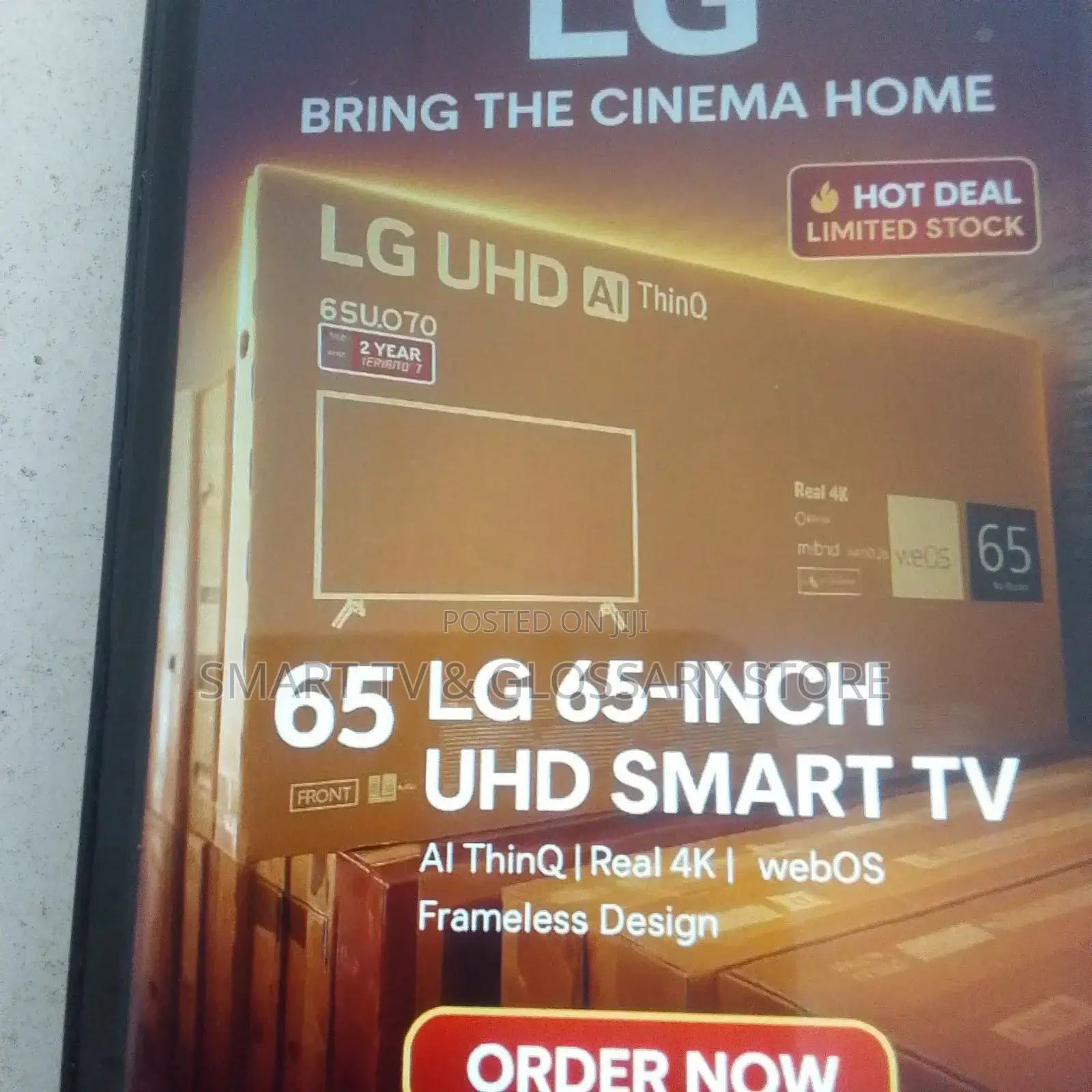 65 Inches Smart Tv Home Dashboard Real With Homekit Web