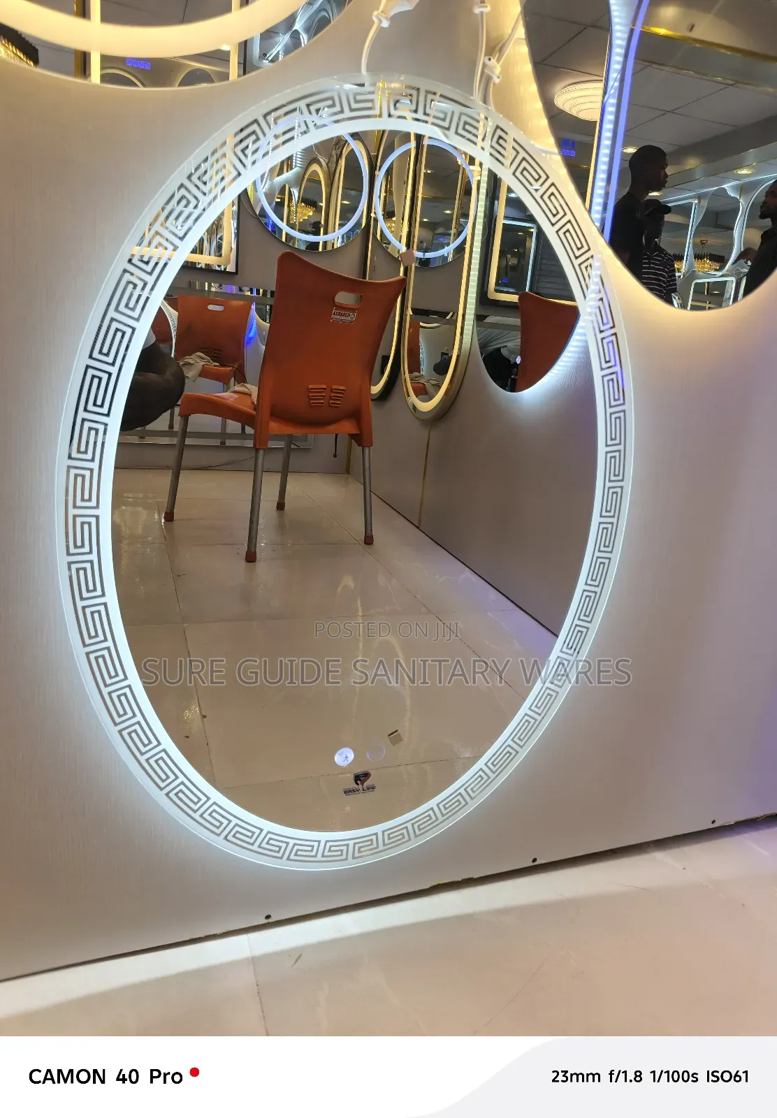 Versace Design Bathroom Led Mirror
