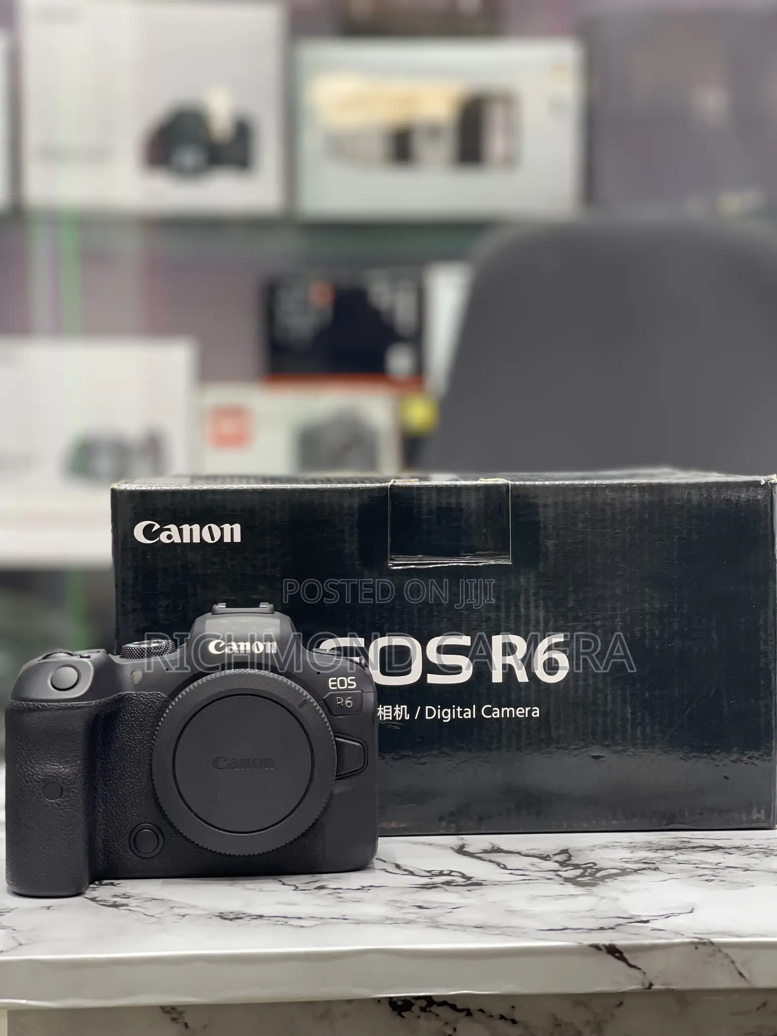 Canon Eos R6 Mirrorless Full Frame Camera Body Only