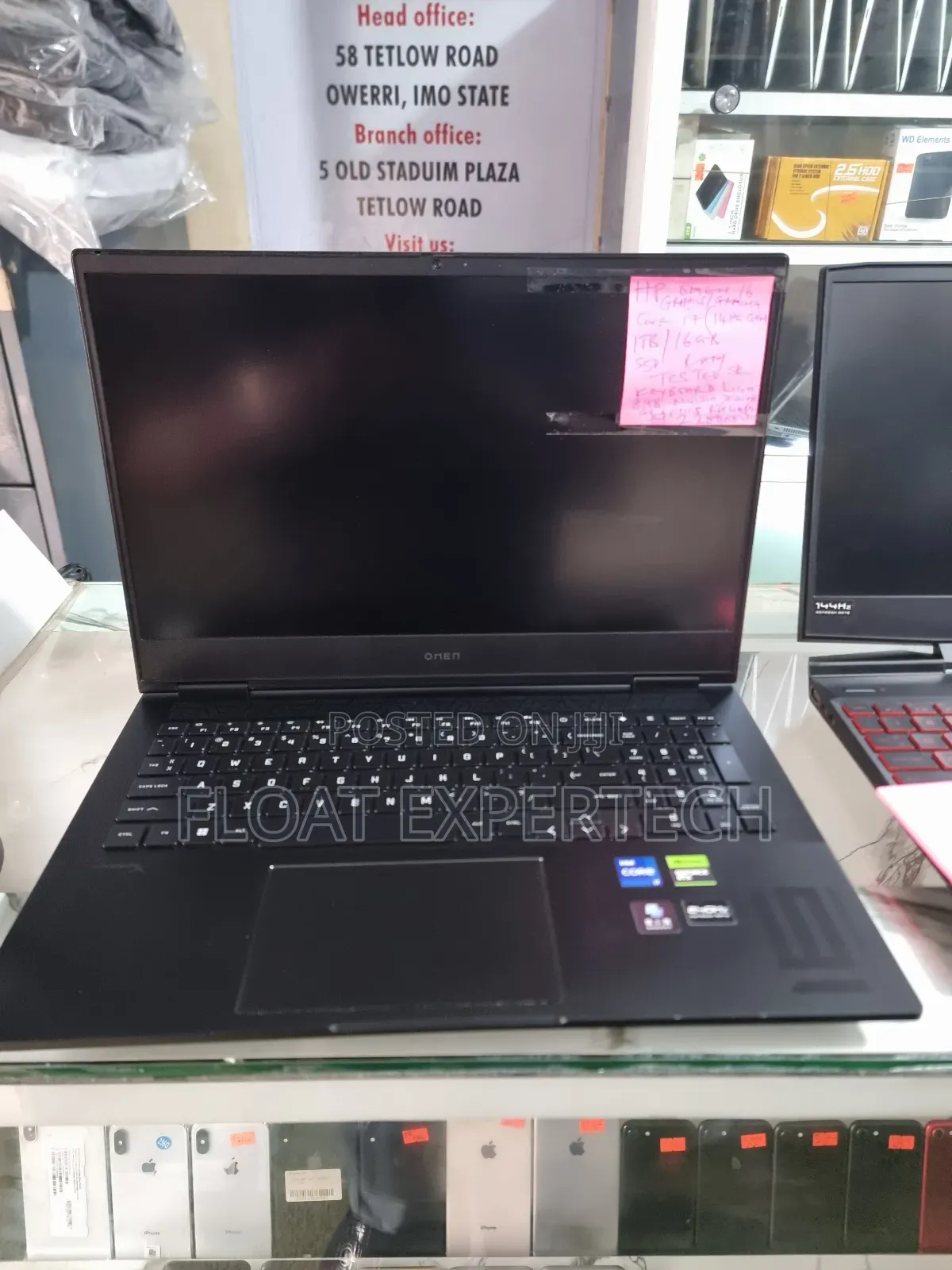 Laptop HP Omen 16 8GB Nvidia SSD 1T