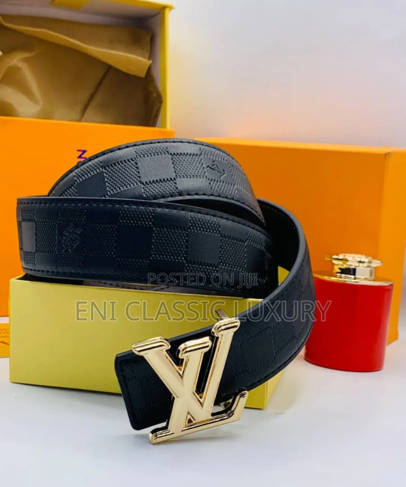 Super High Quality Luxury Men's Belts Louis Vuitton Well Banded