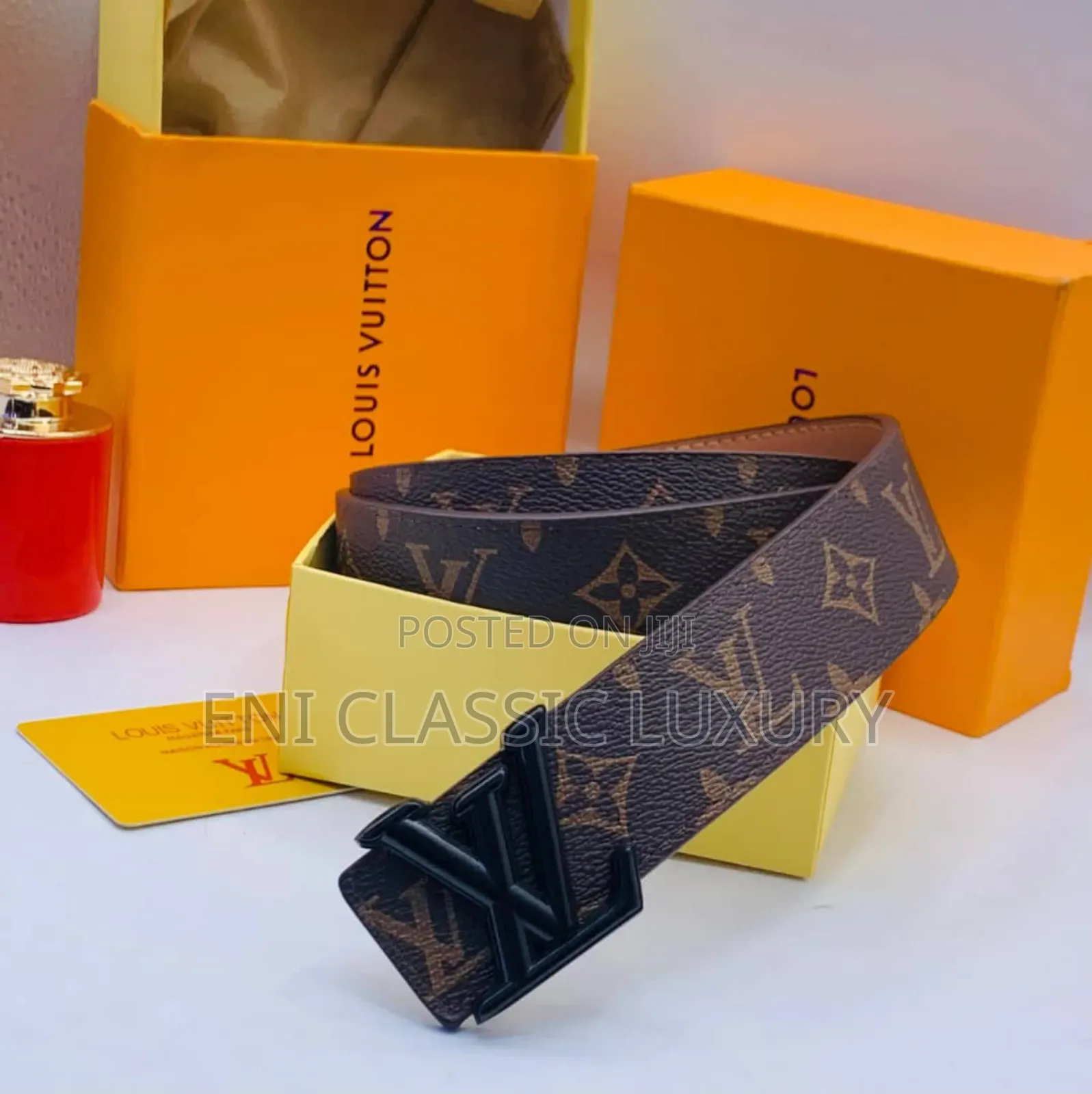 Super High Quality Luxury Men's Belts Louis Vuitton Well Banded