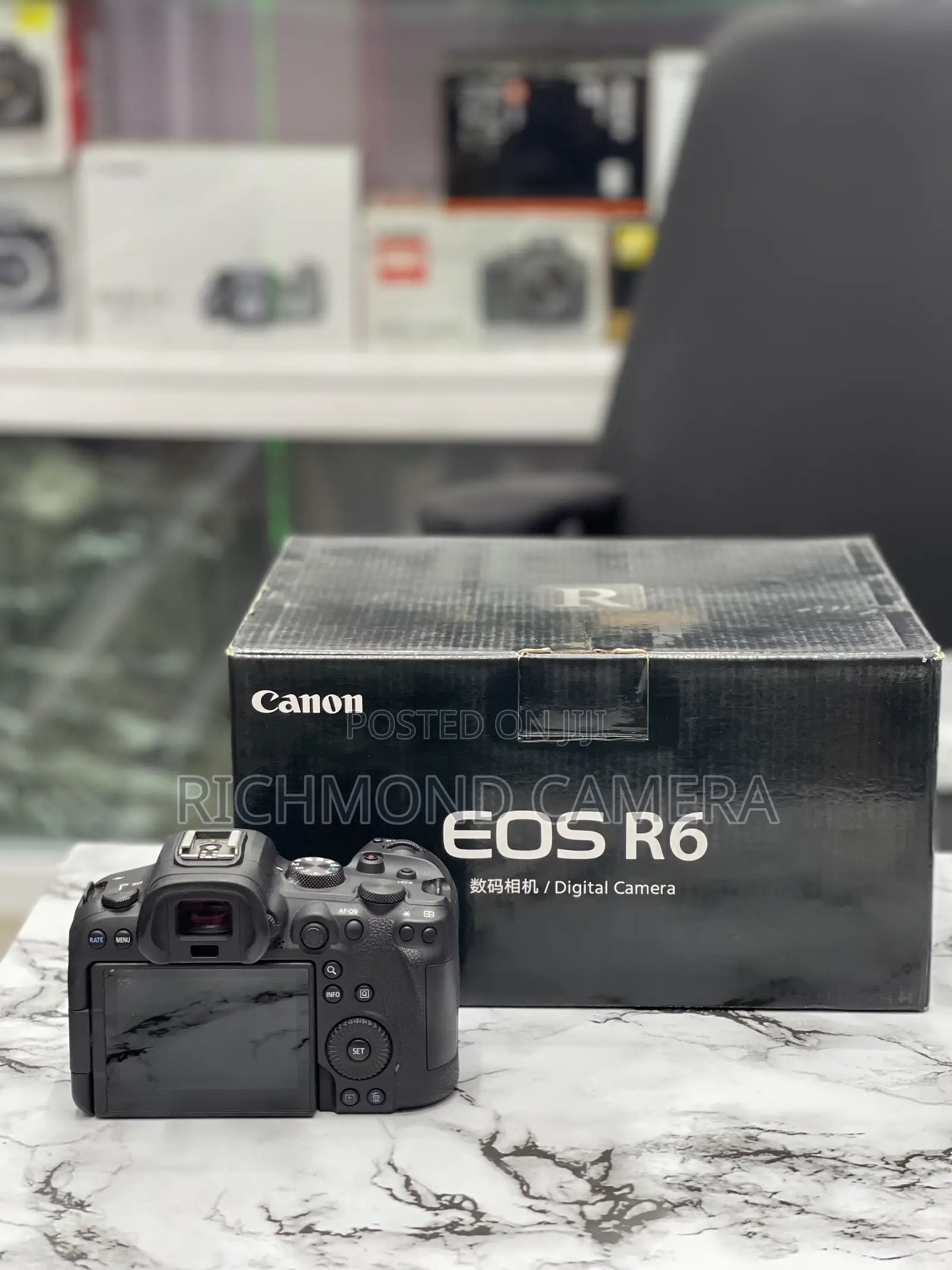 Canon Eos R6 Mirrorless Full Frame Camera Body Only