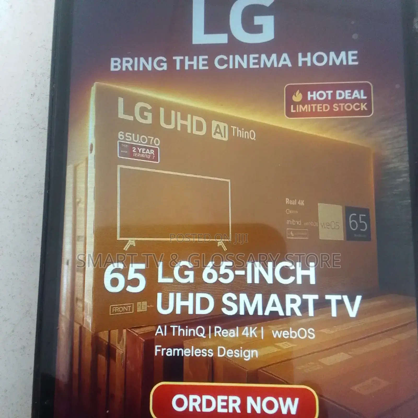 65 Inches Smart Tv Football Mode Ultra Stadium Active HDR