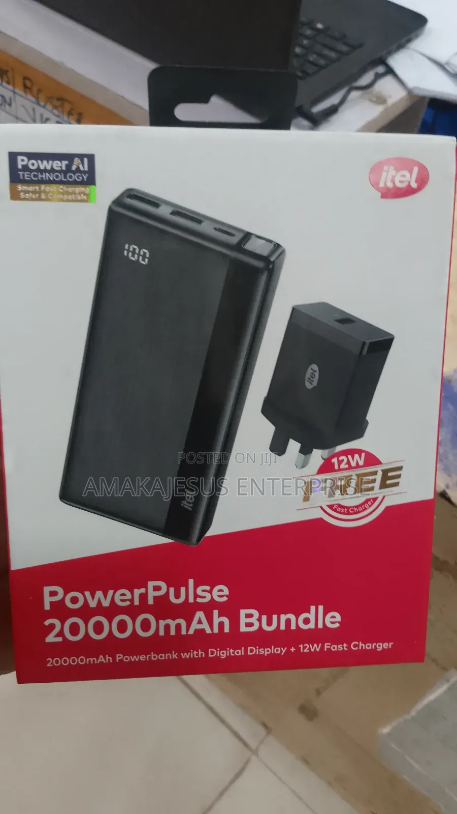Itel Powerpulse A1160 20000mah Power-Bank