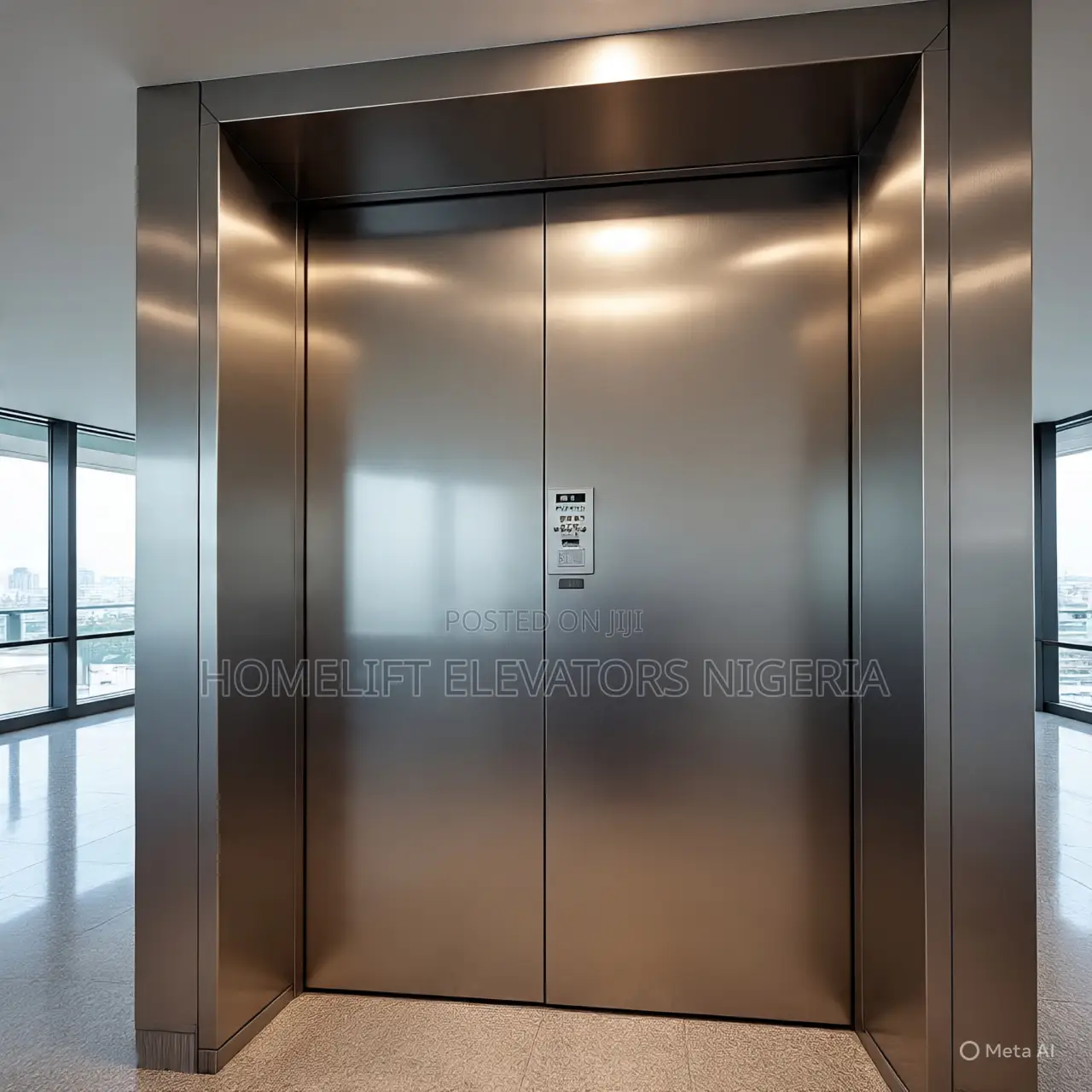 320kg 3 Stops Stainless Steel Passenger Elevator Lift System