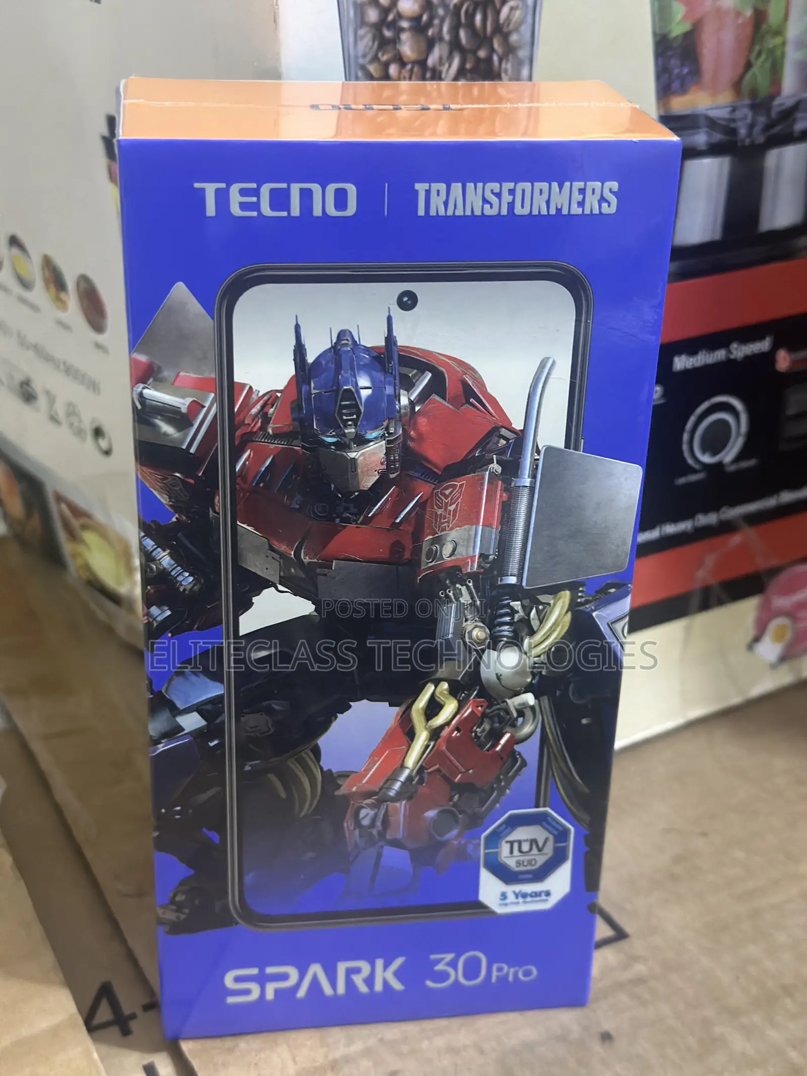 New Tecno Spark 30 Pro 256 GB Black