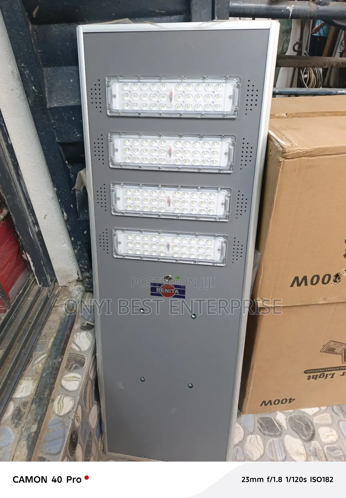 Benita Solar Streets Light 80watts