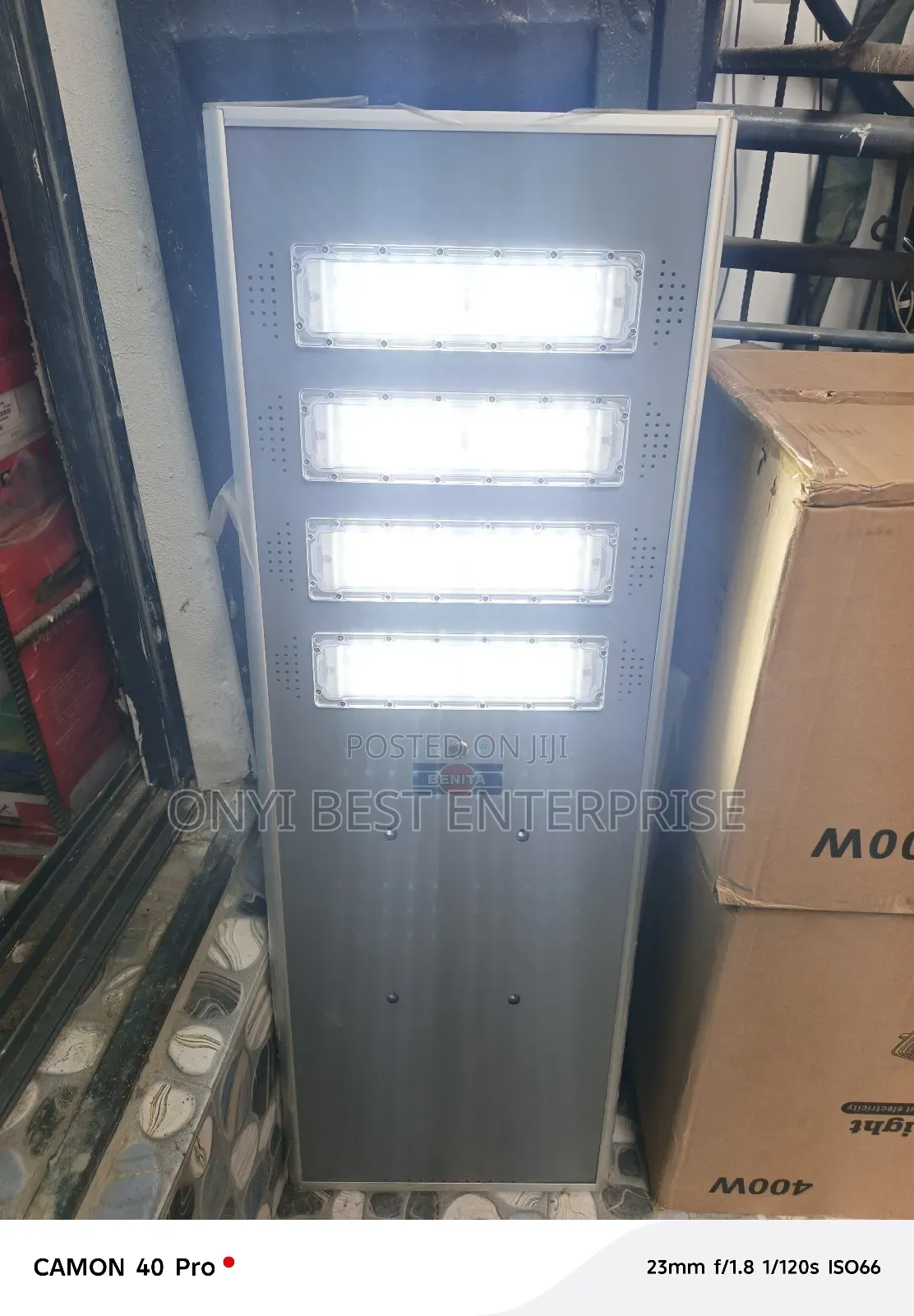 Benita Solar Streets Light 80watts
