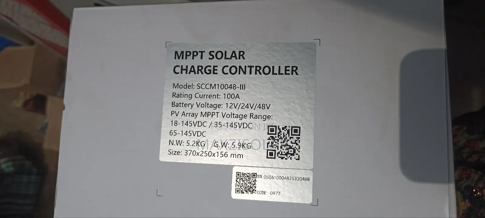 100a Felicity Mppt Charge Controller